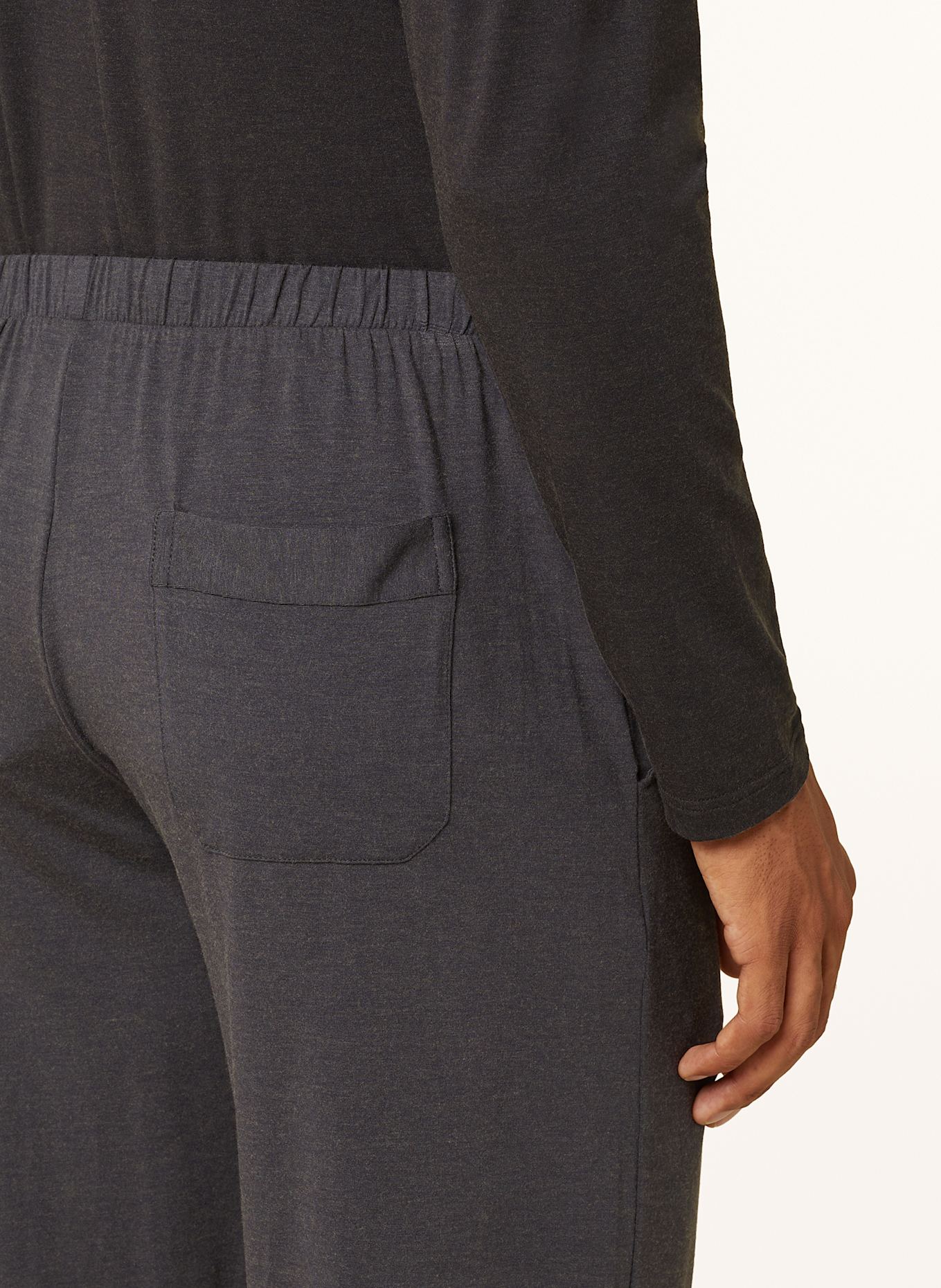 zimmerli Pajamas COZY COMFORT: DARK GRAY
