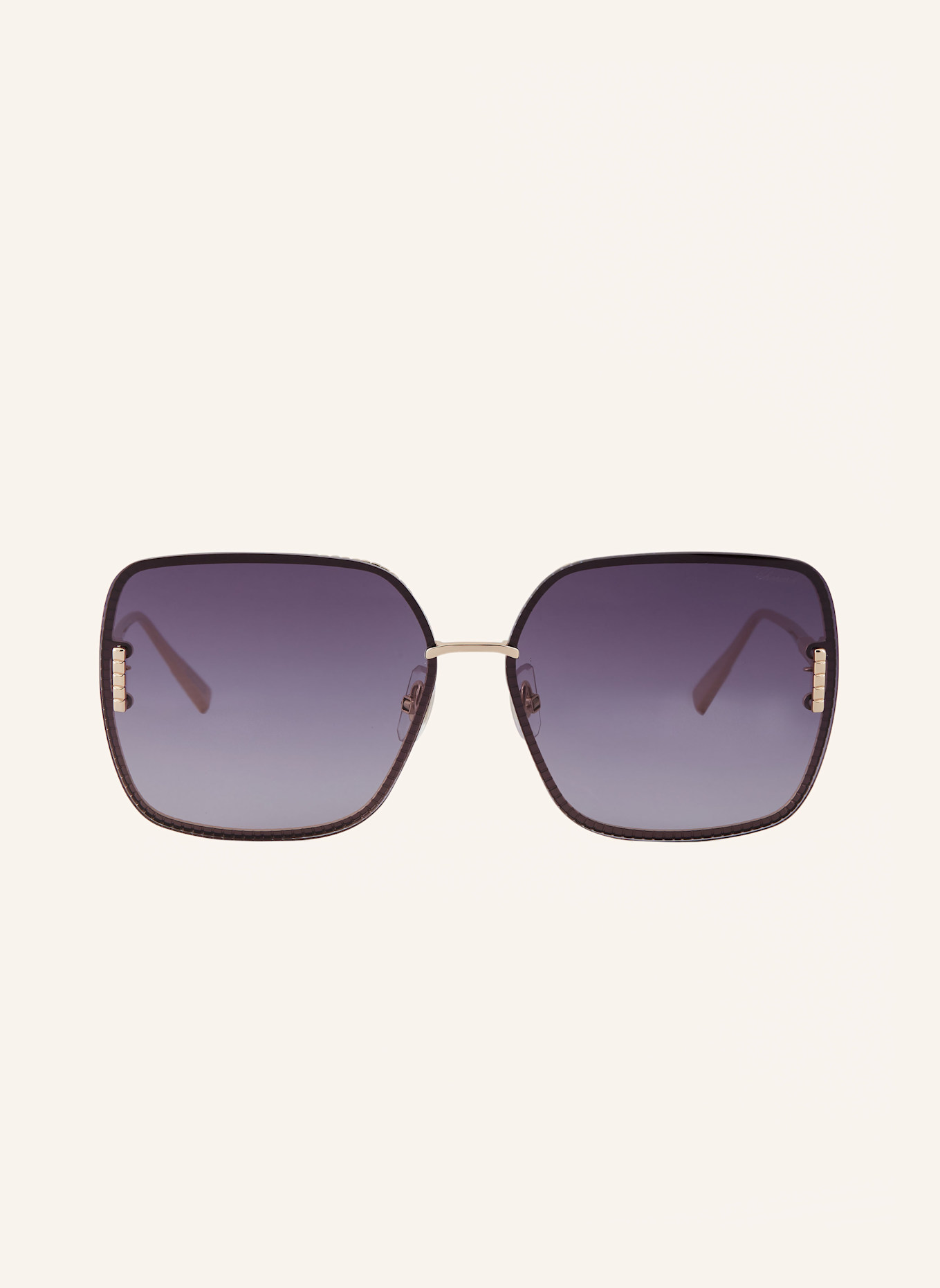 Chopard Okulary przeciwsłoneczne C8000155: 2370L3 – ZŁOTY/ CZARNY