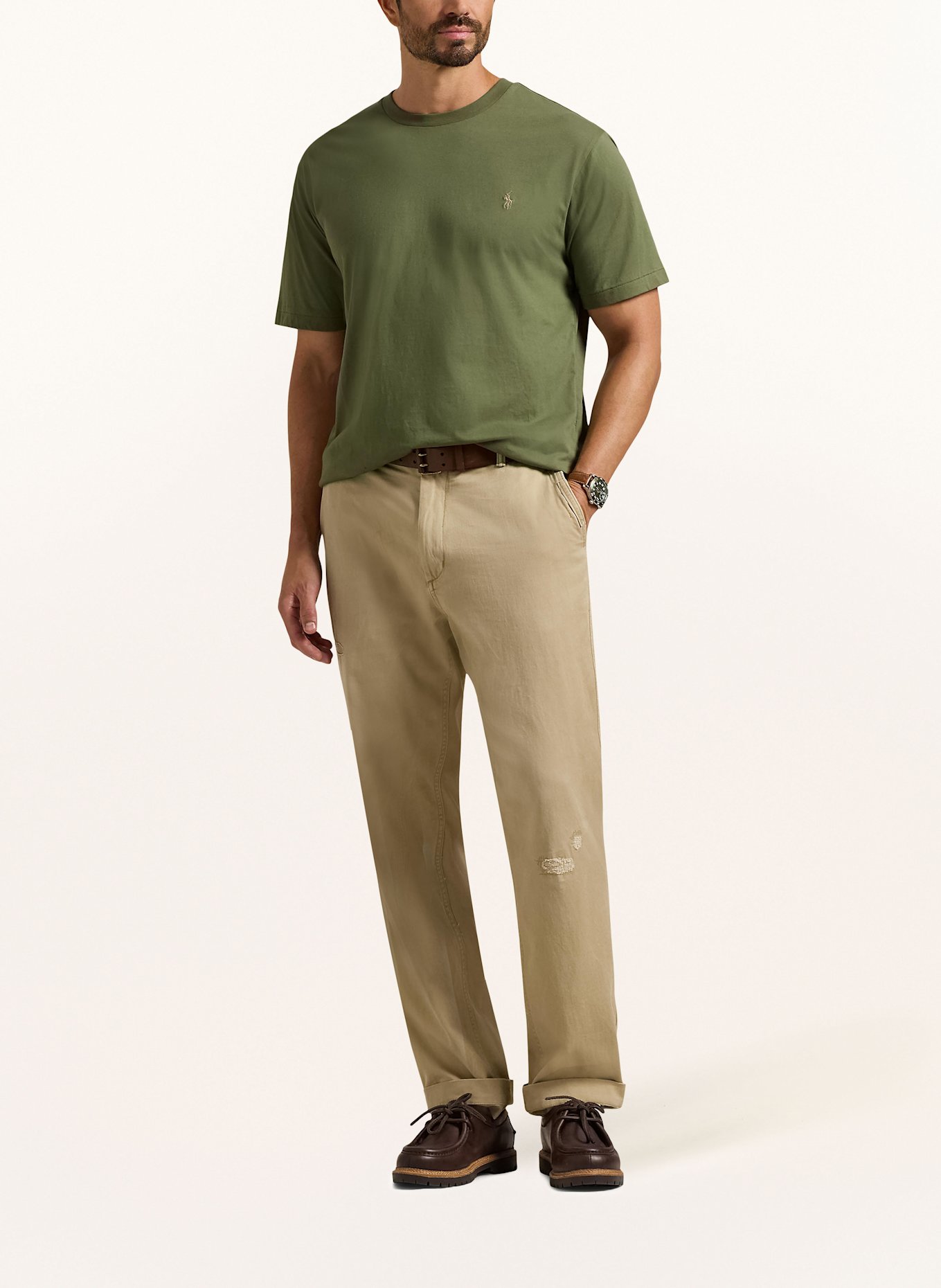 POLO RALPH LAUREN Big & Tall T-Shirt: OLIV