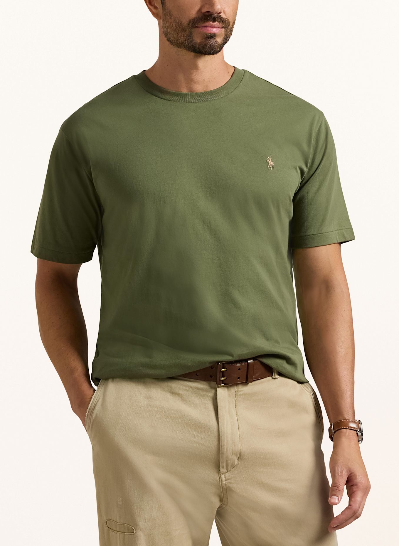 POLO RALPH LAUREN Big & Tall T-Shirt: OLIV