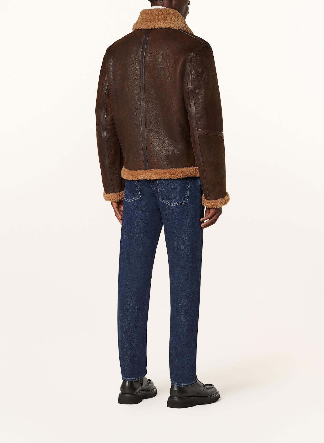 Leather Jacket Polo Ralph Lauren Lammfelljacke Polo Ralph Lauren