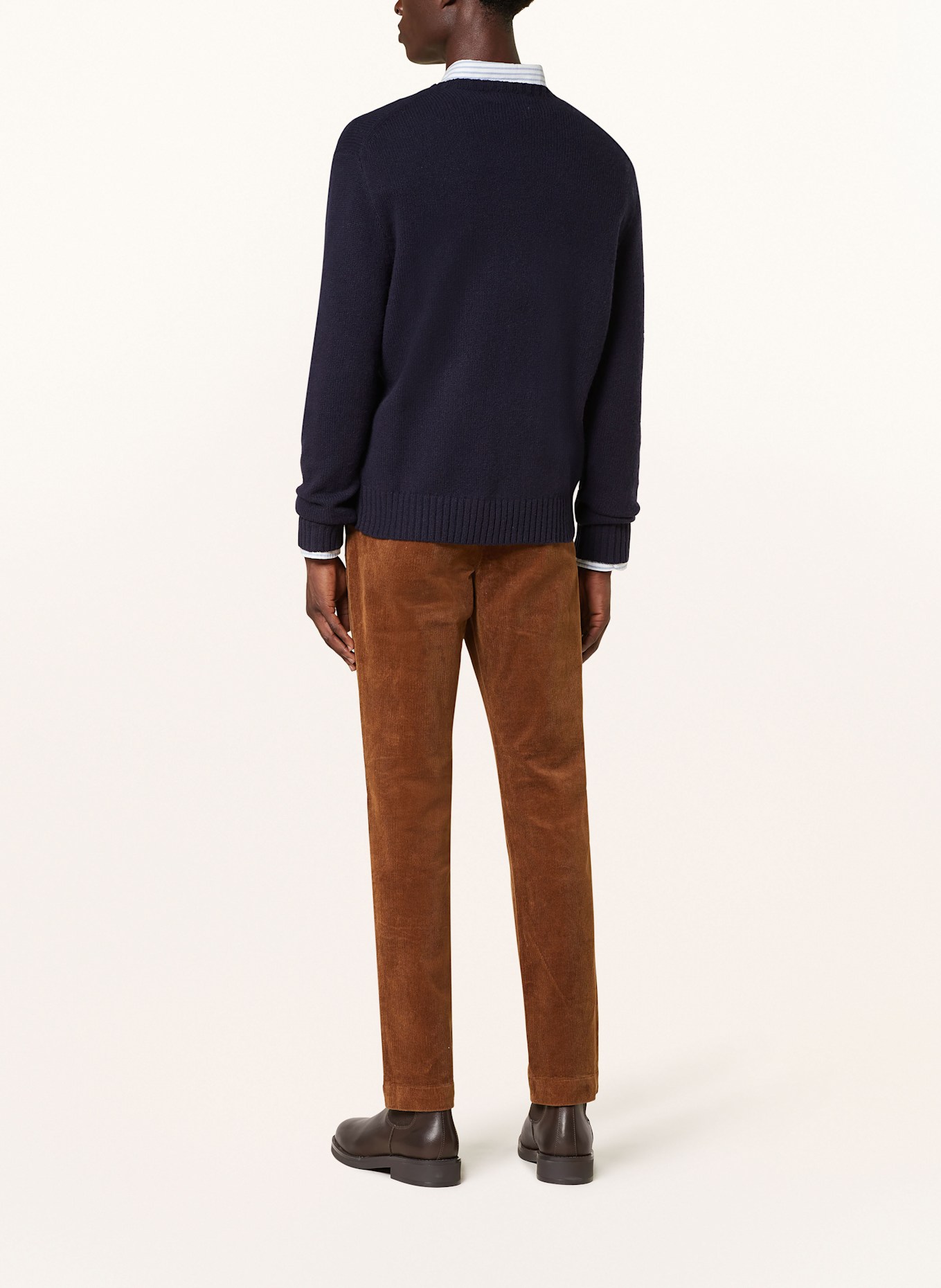 POLO RALPH LAUREN Corduroy trousers slim fit, Color: BROWN (Image 3)