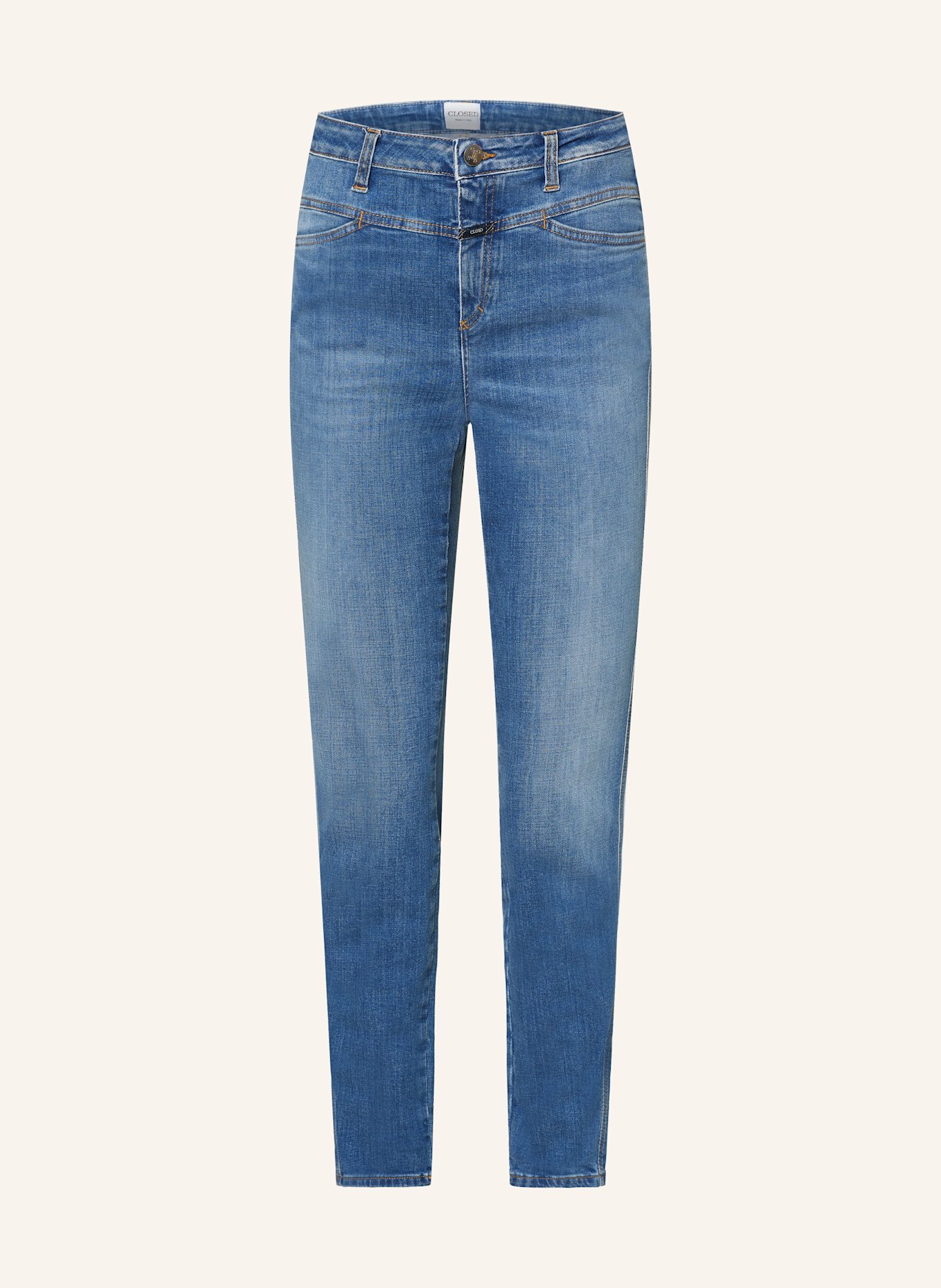 CLOSED Skinny Jeans PUSHER, Farbe: MBL MID BLUE (Bild 1)