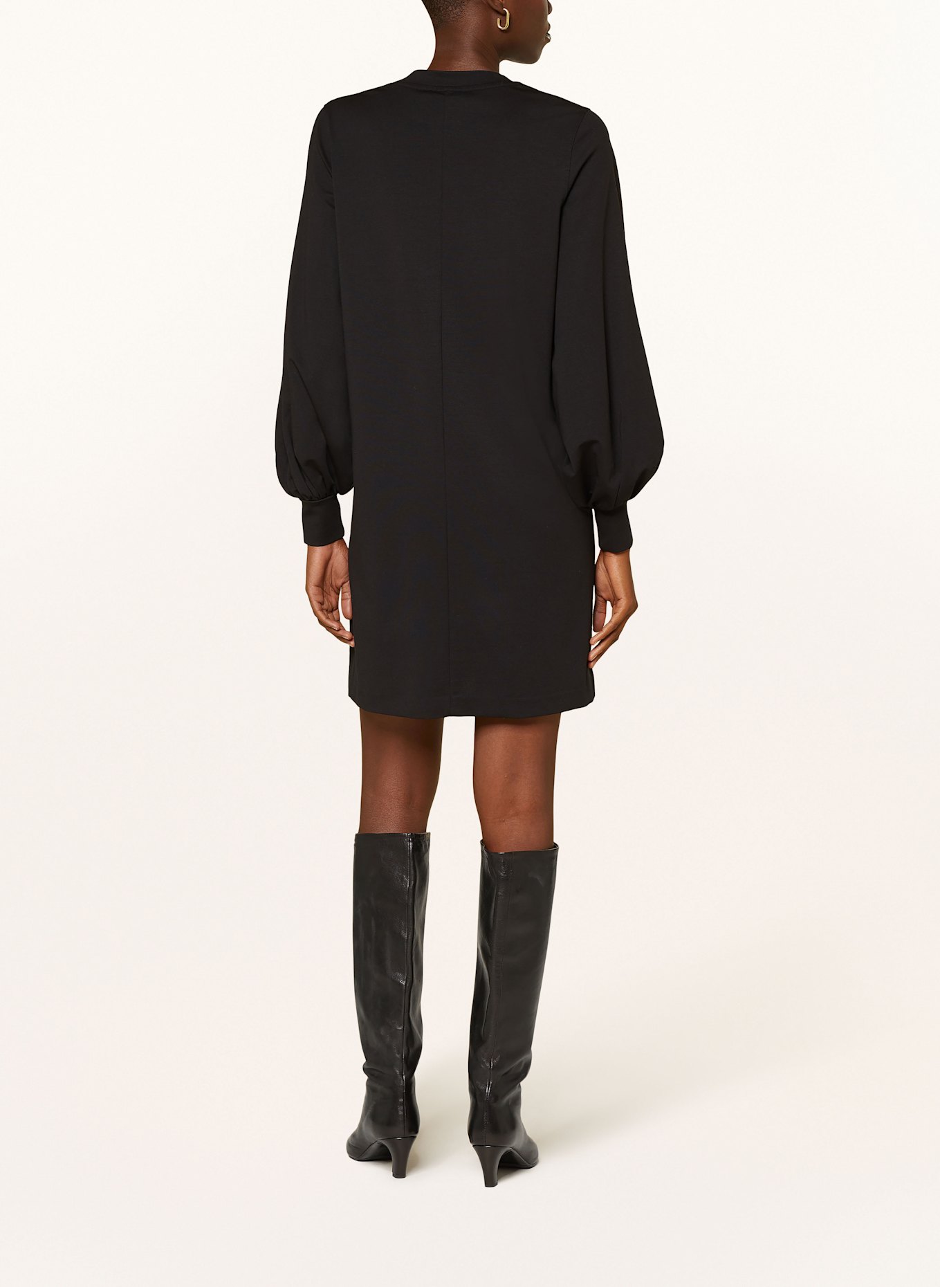 DRYKORN Jerseykleid ALDORA: SCHWARZ