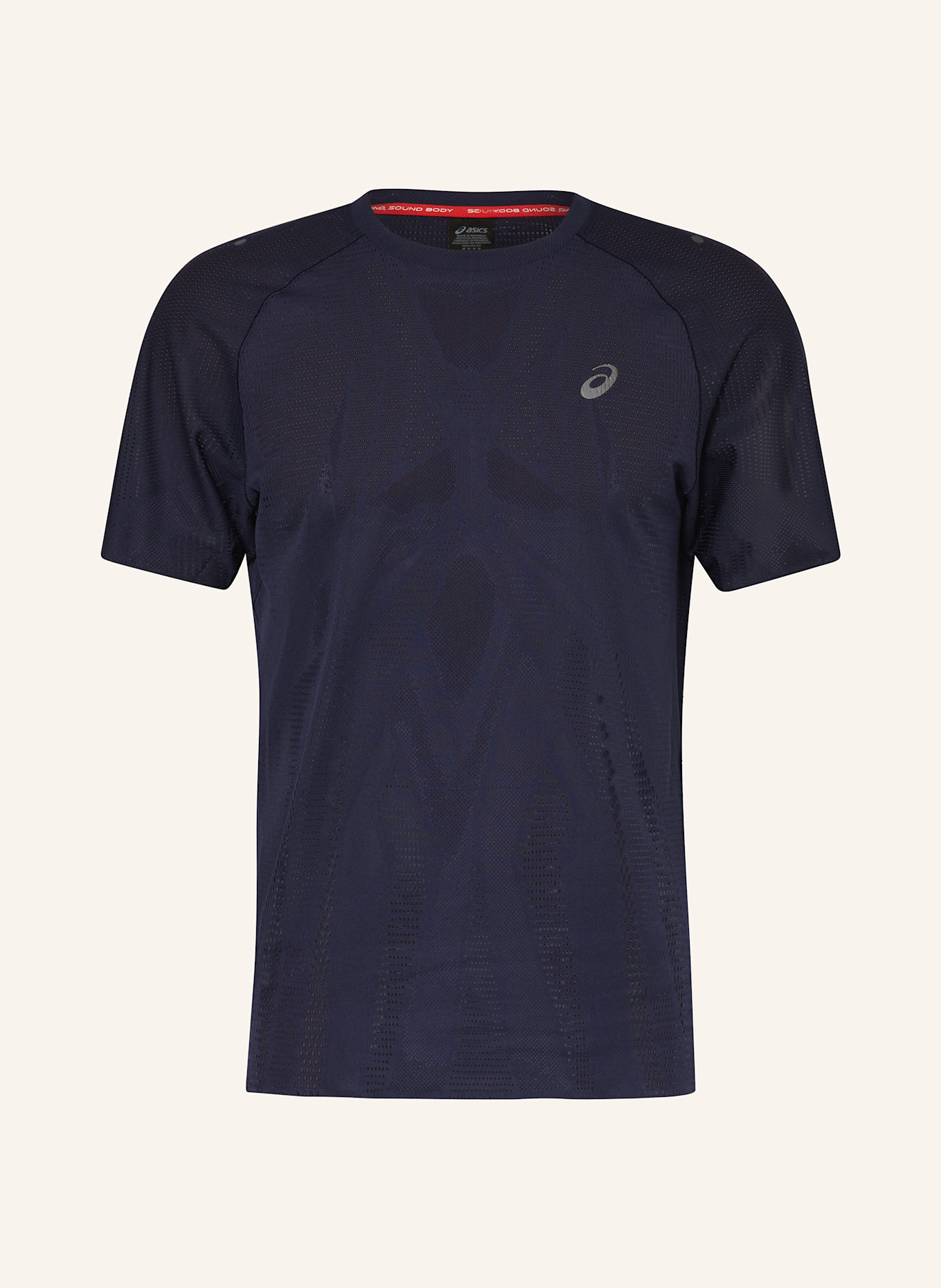 ASICS Running shirt METARUN, Color: DARK BLUE (Image 1)