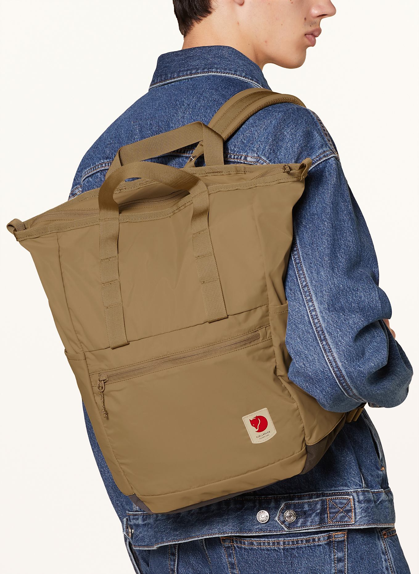 FJÄLLRÄVEN backpack Woman HIGH COAST, Color: CAMEL (Image 4)
