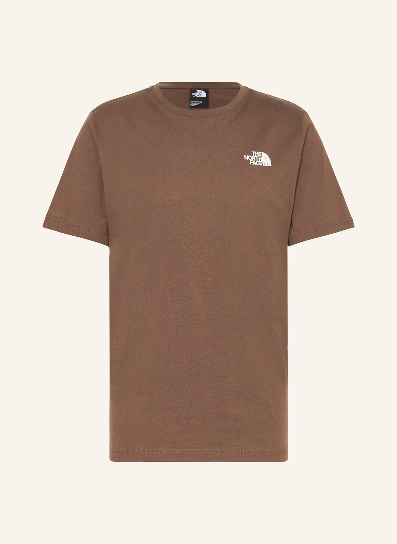 THE NORTH FACE T-shirt, Color: BROWN/ BLACK/ WHITE (Image 1)