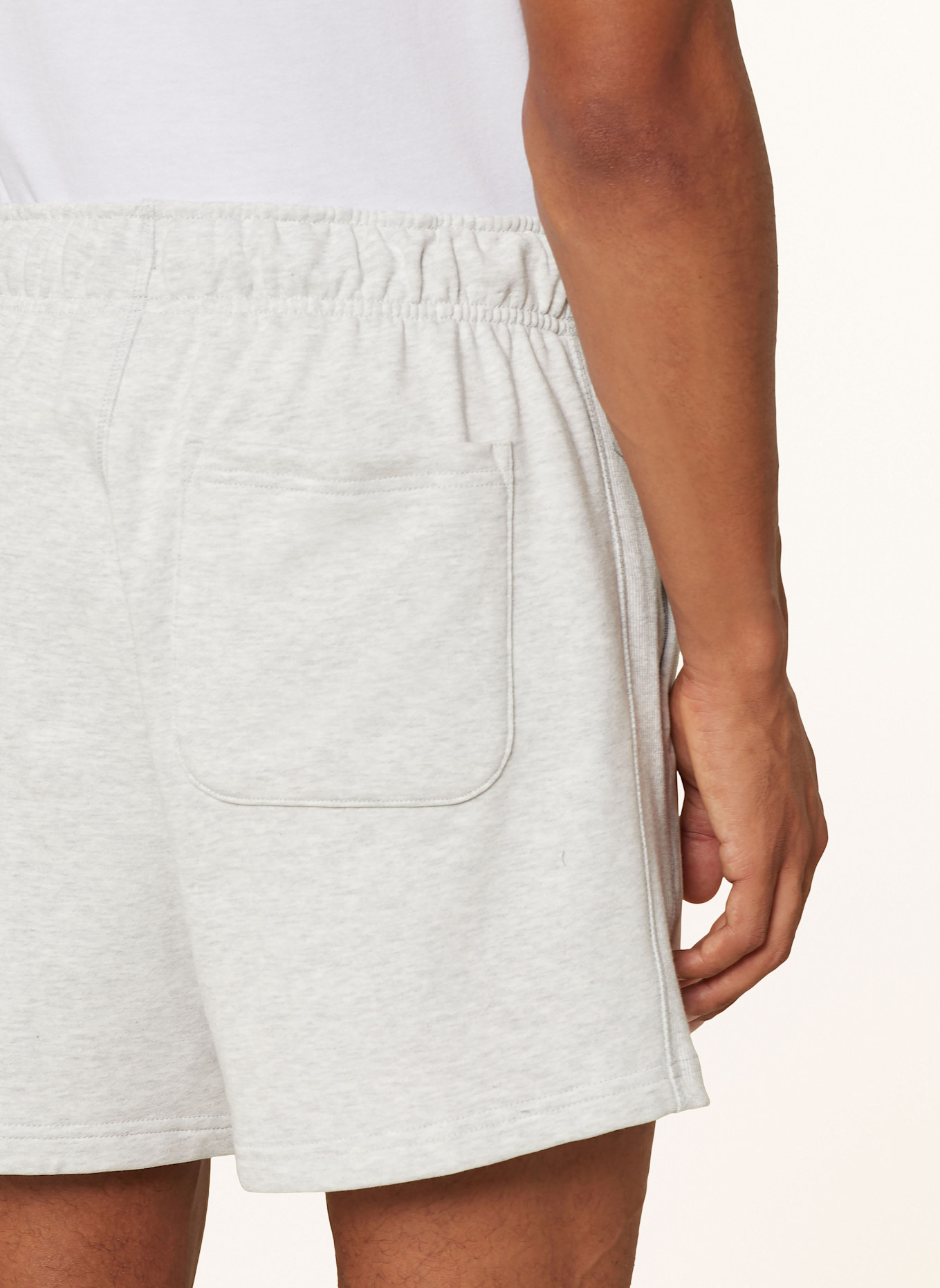 new balance Sweat shorts, Color: LIGHT GRAY (Image 6)