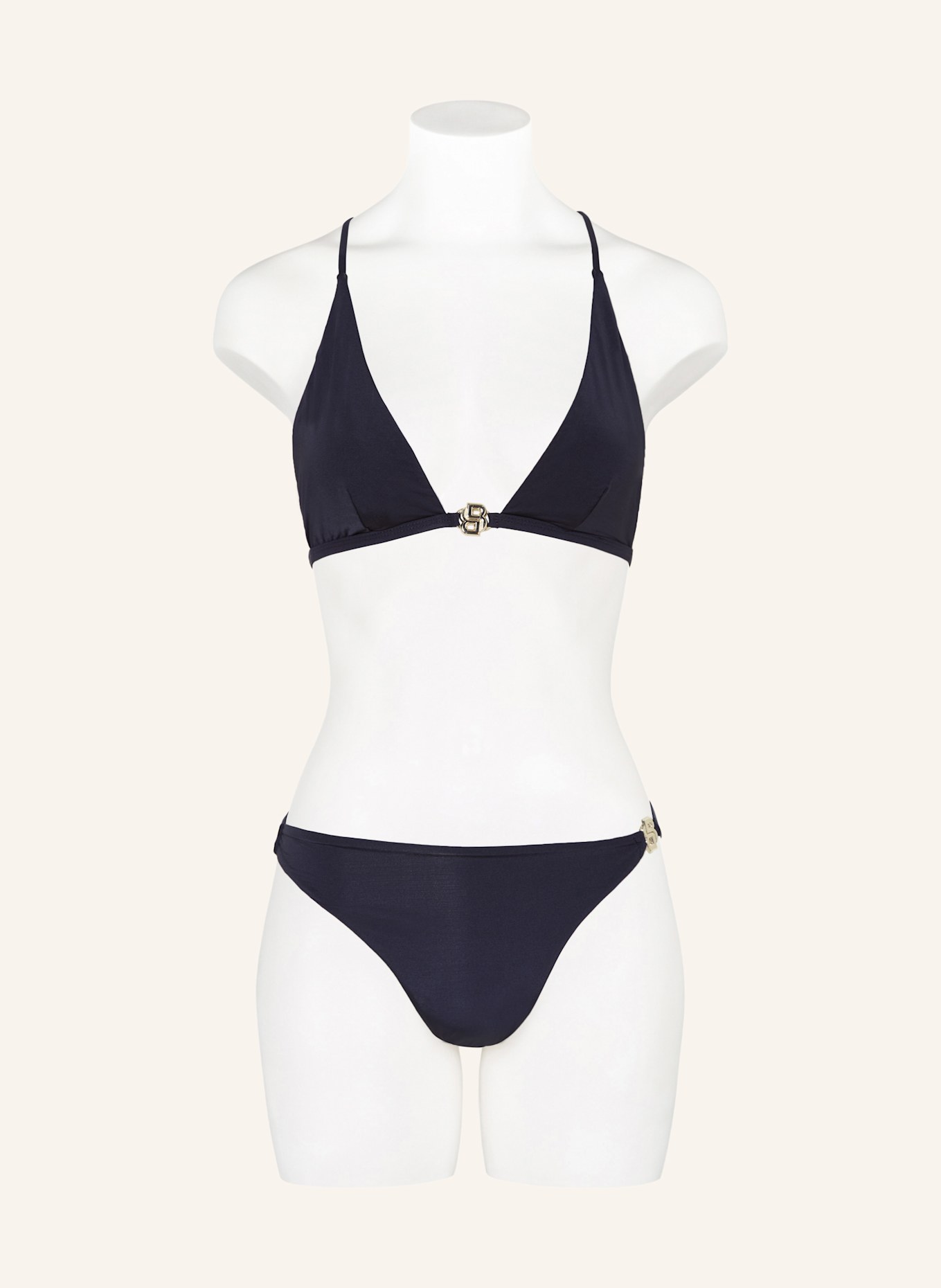 BOSS Basic-Bikini-Hose BETH in dunkelblau