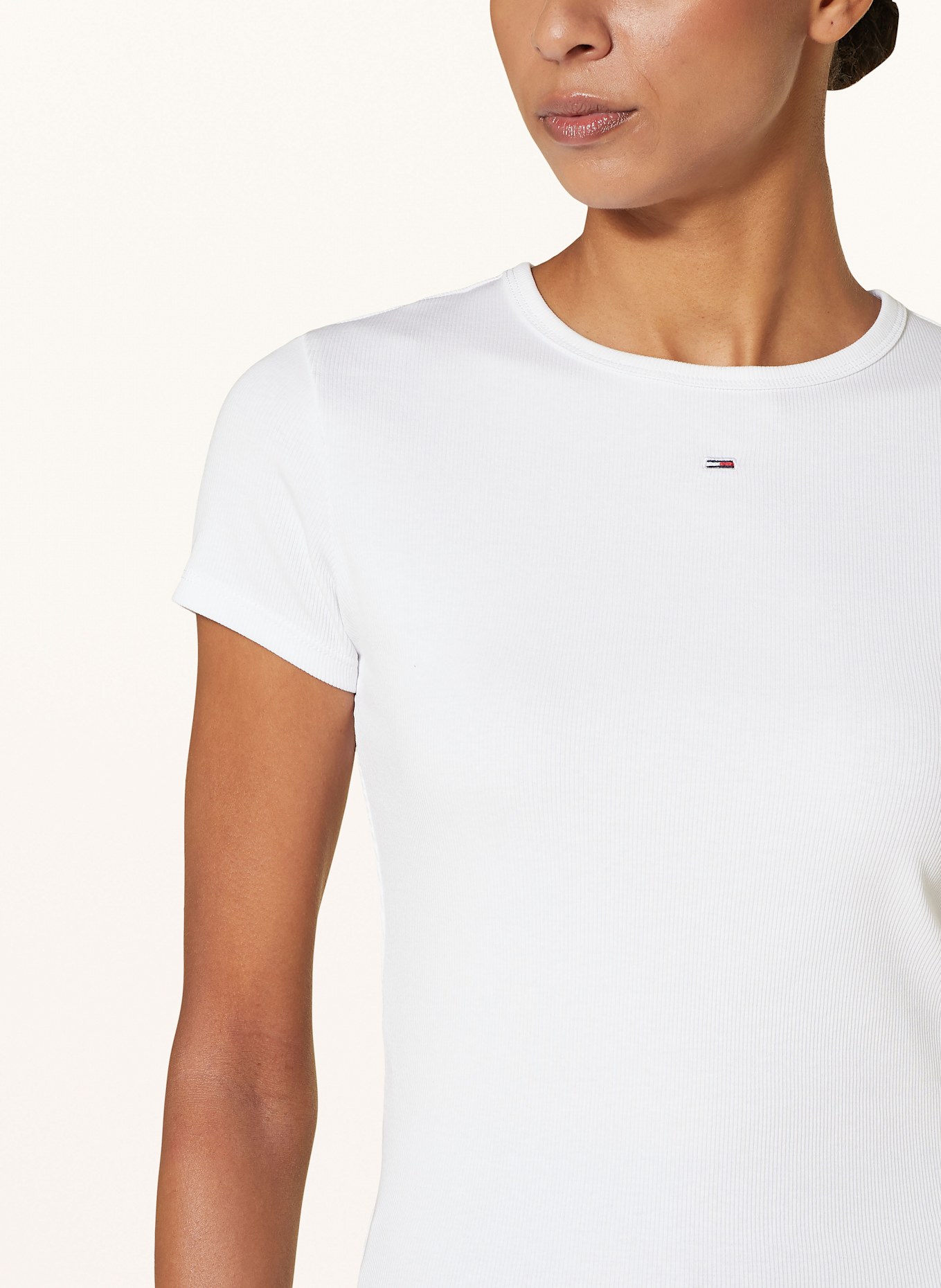 TOMMY JEANS T-shirt, Color: WHITE (Image 4)