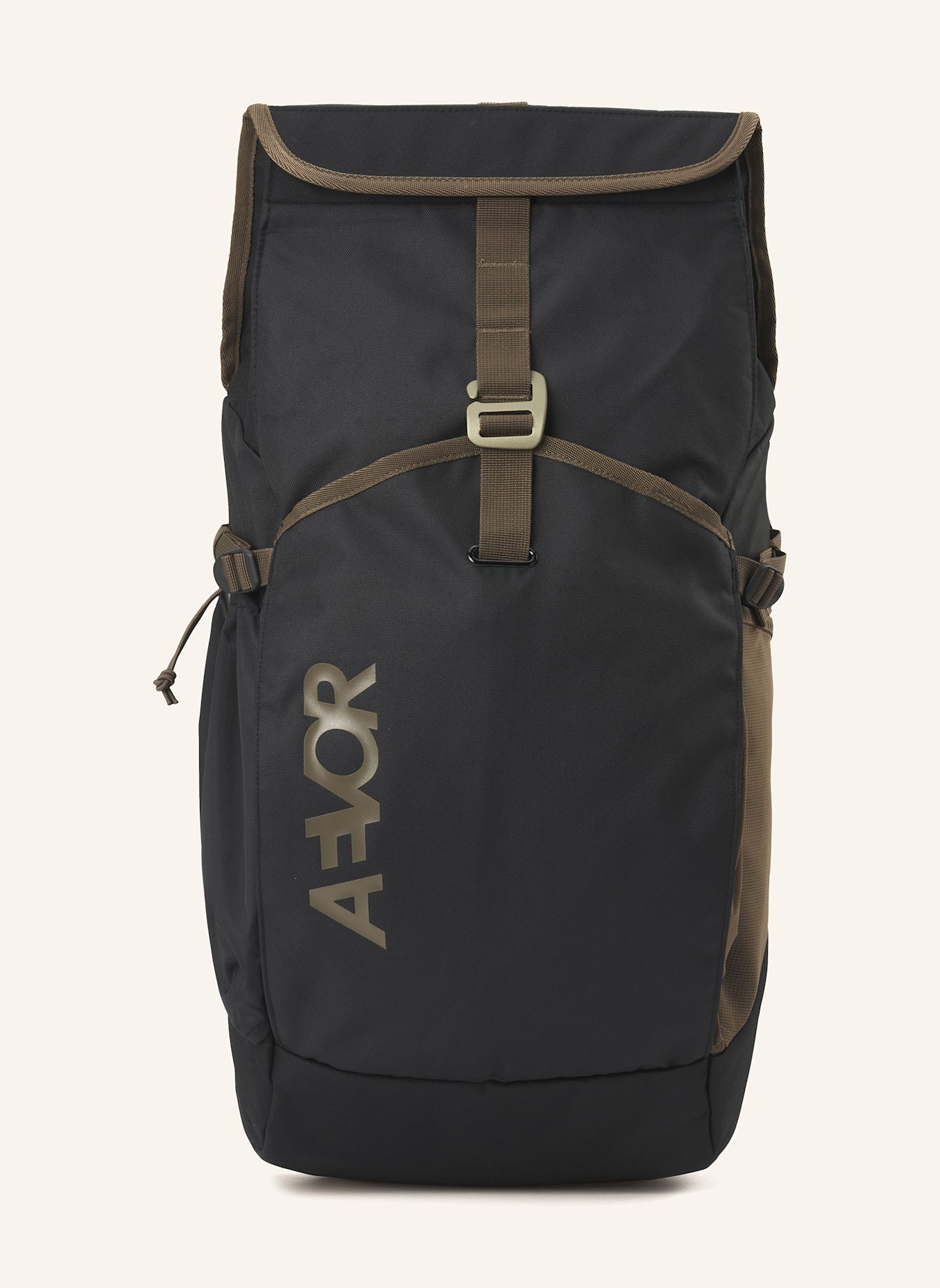 AEVOR Backpack ROLL PACK 20 l with laptop compartment in olive black
