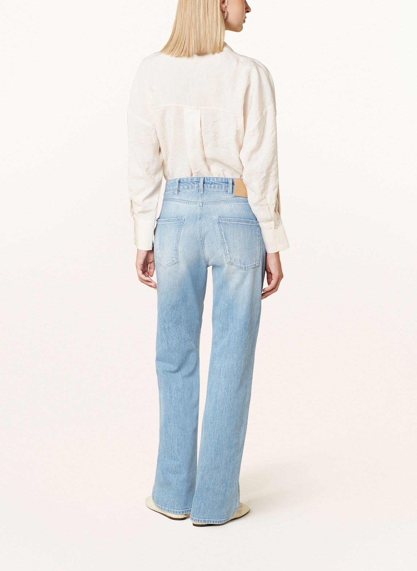 MAC DAYDREAM Straight Jeans SUNDAY: J425 lake blue wash