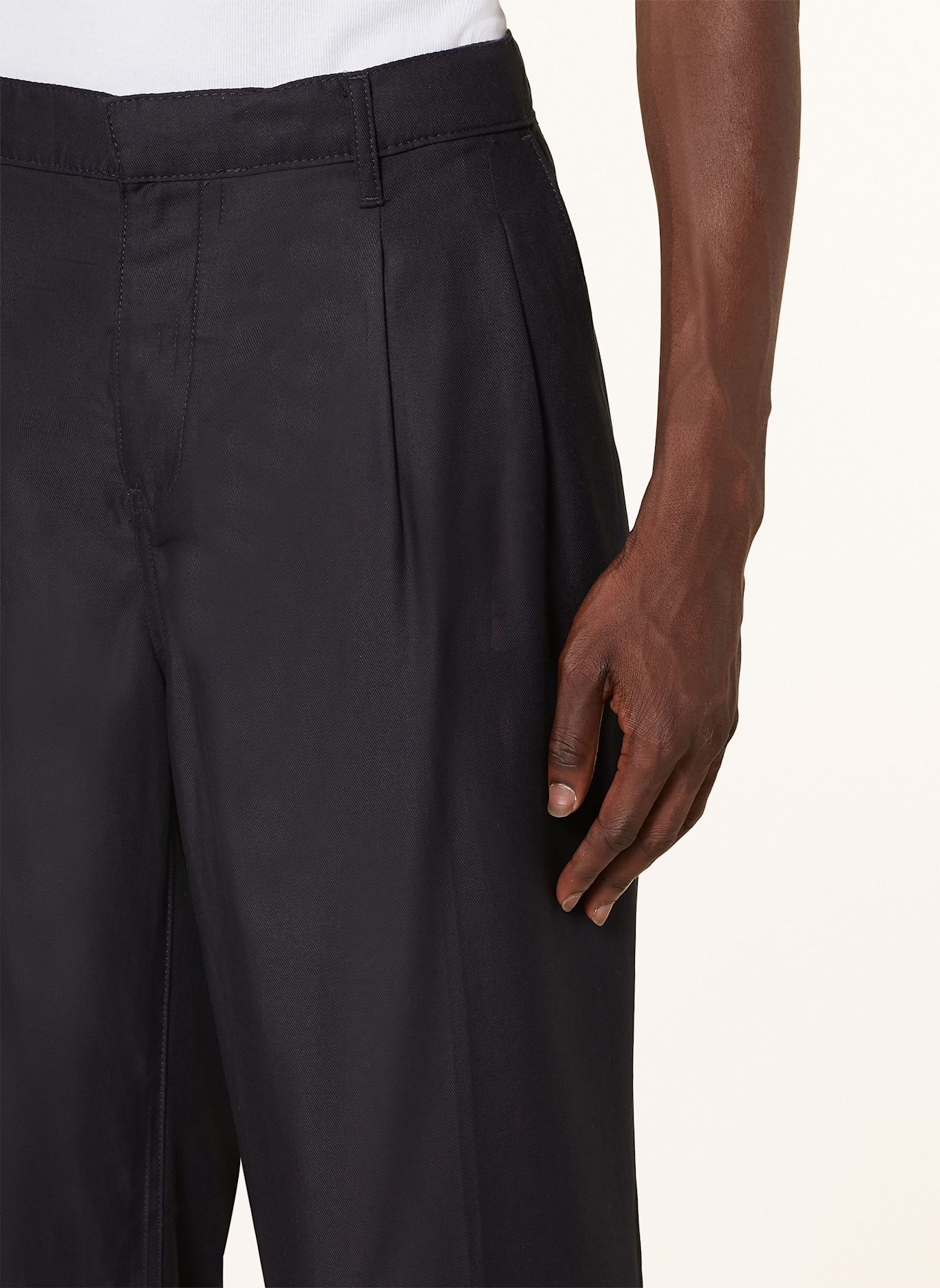 ARMEDANGELS Trousers CESAAR straight fit, Color: DARK BLUE (Image 5)