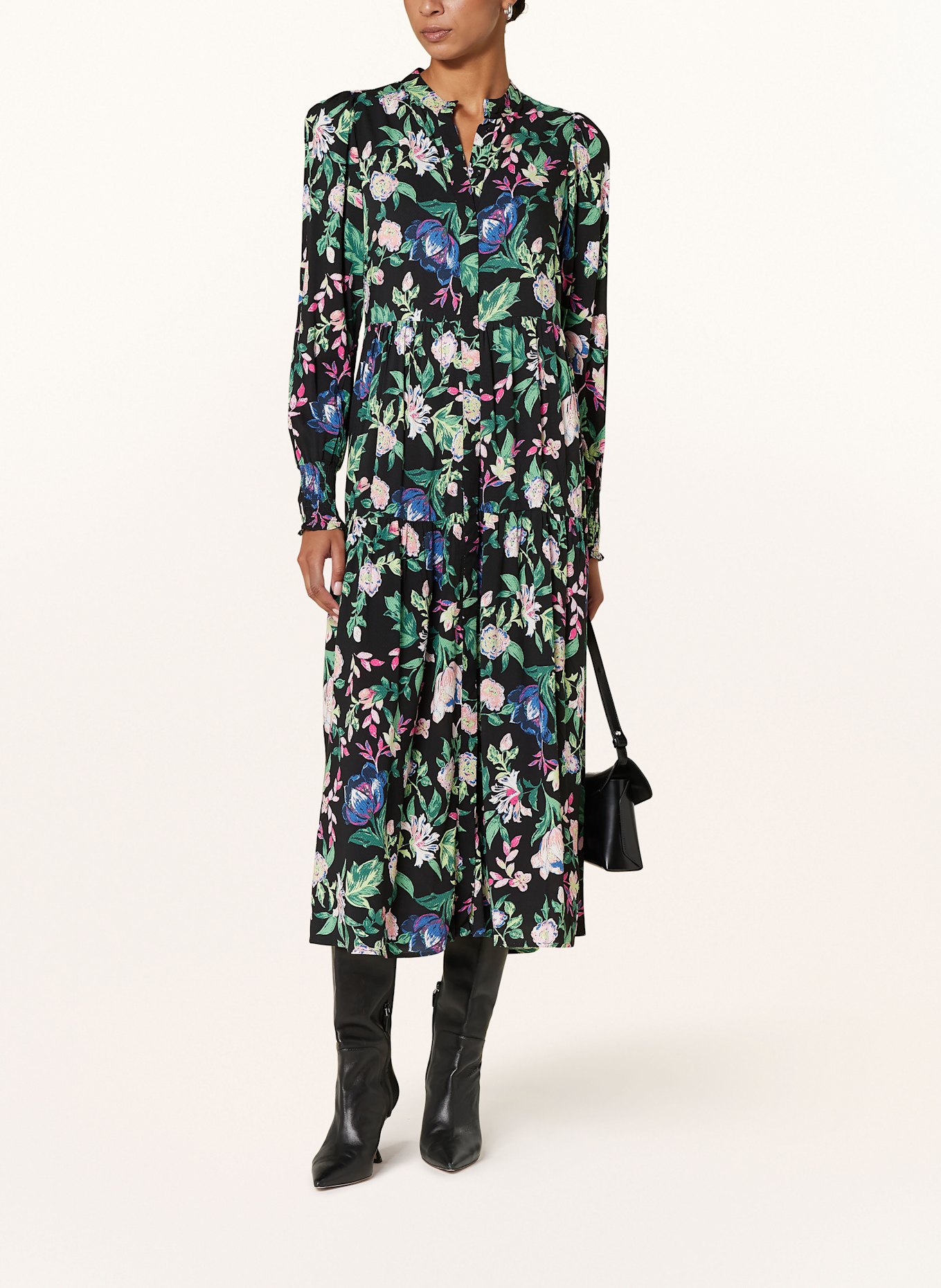 Y.A.S. Dress with ruffles, Color: msgm distressed denim shorts item (Image 2)
