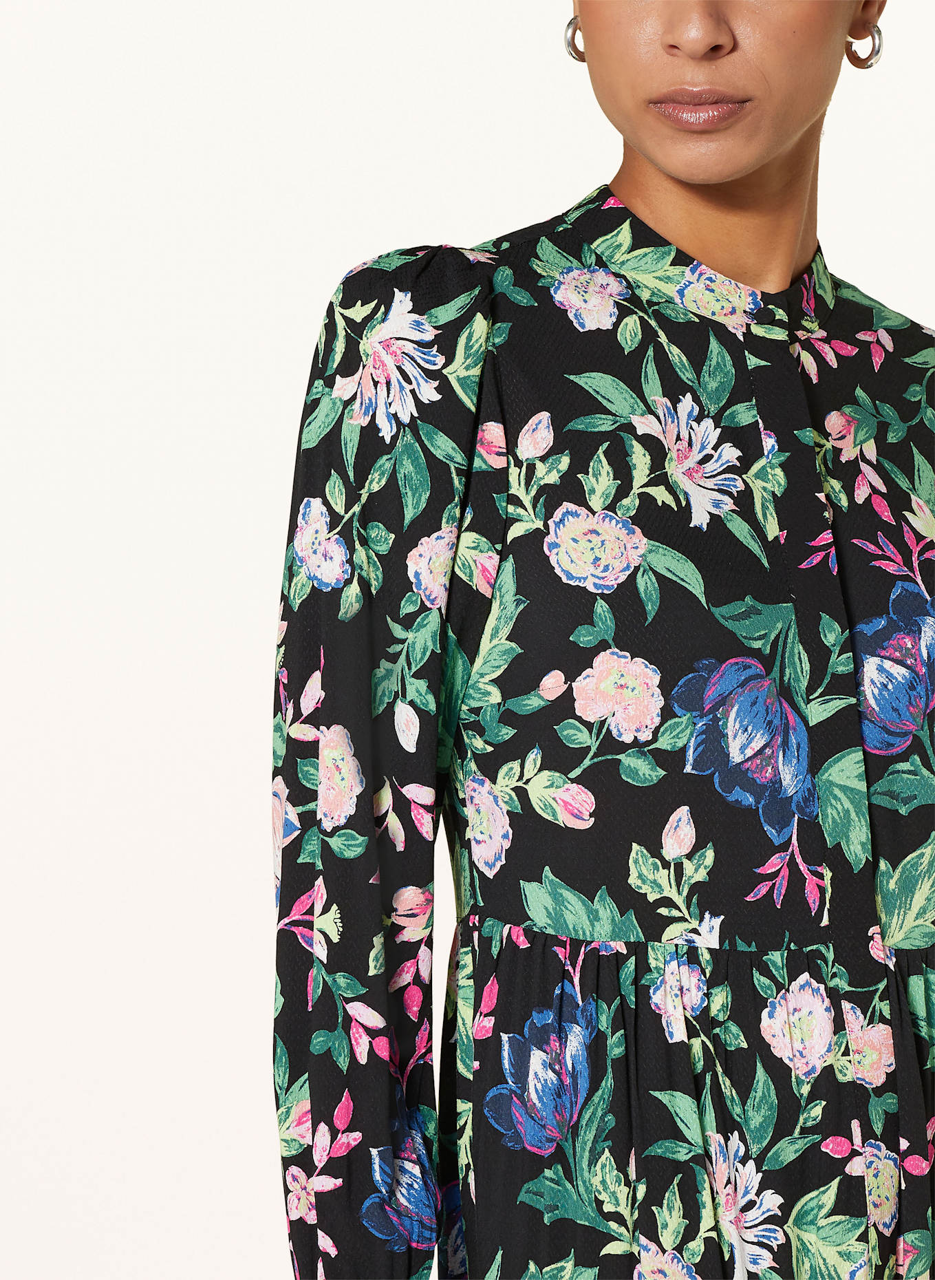 Y.A.S. Dress with ruffles, Color: msgm distressed denim shorts item (Image 4)