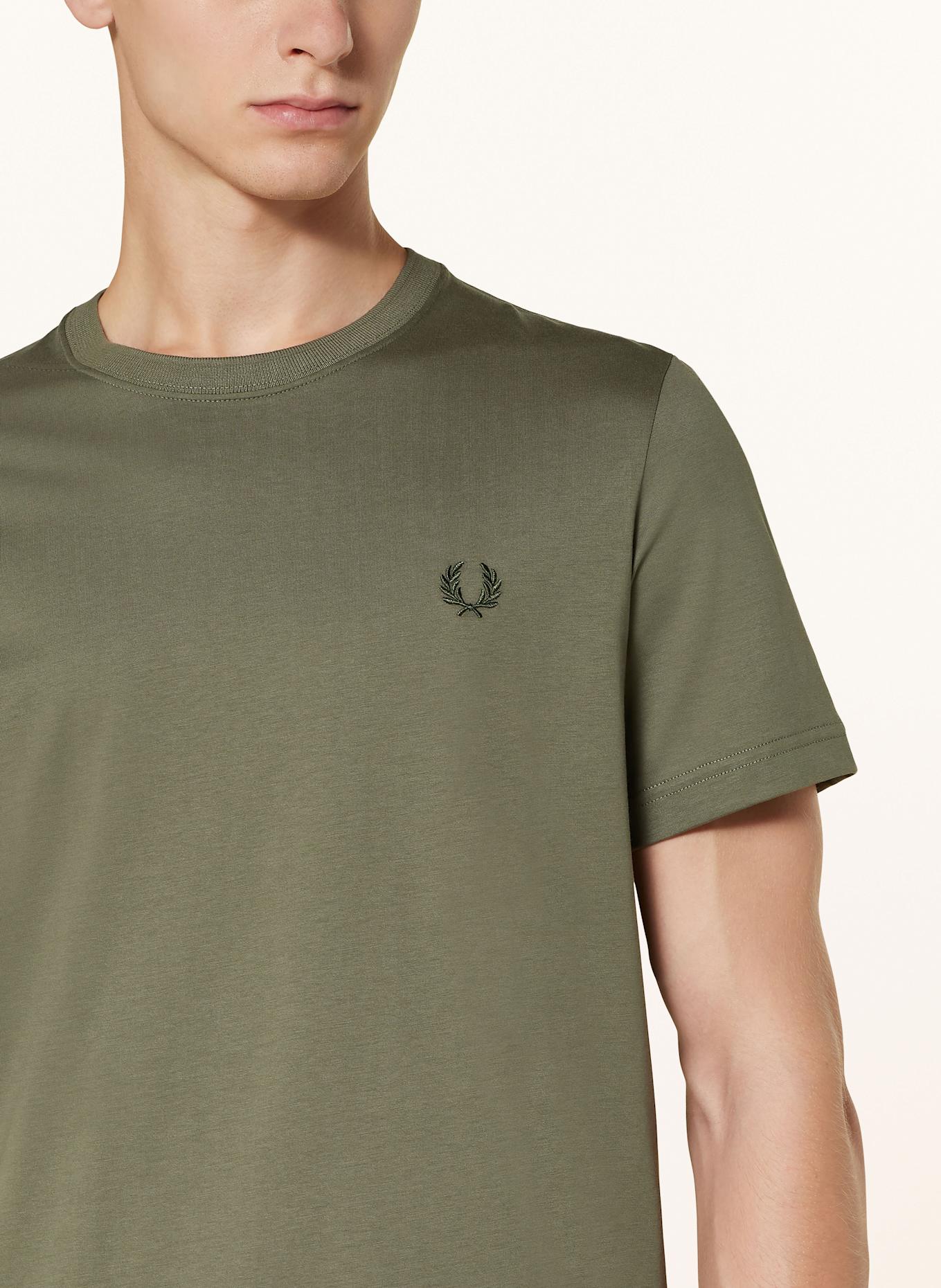 FRED PERRY T-shirt, Color: KHAKI (Image 4)