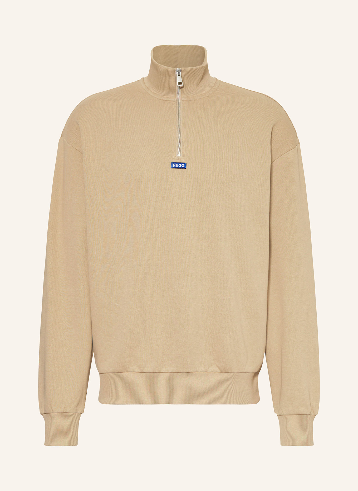 HUGO BLUE Sweat-Troyer NEELER, Farbe: BEIGE (Bild 1)