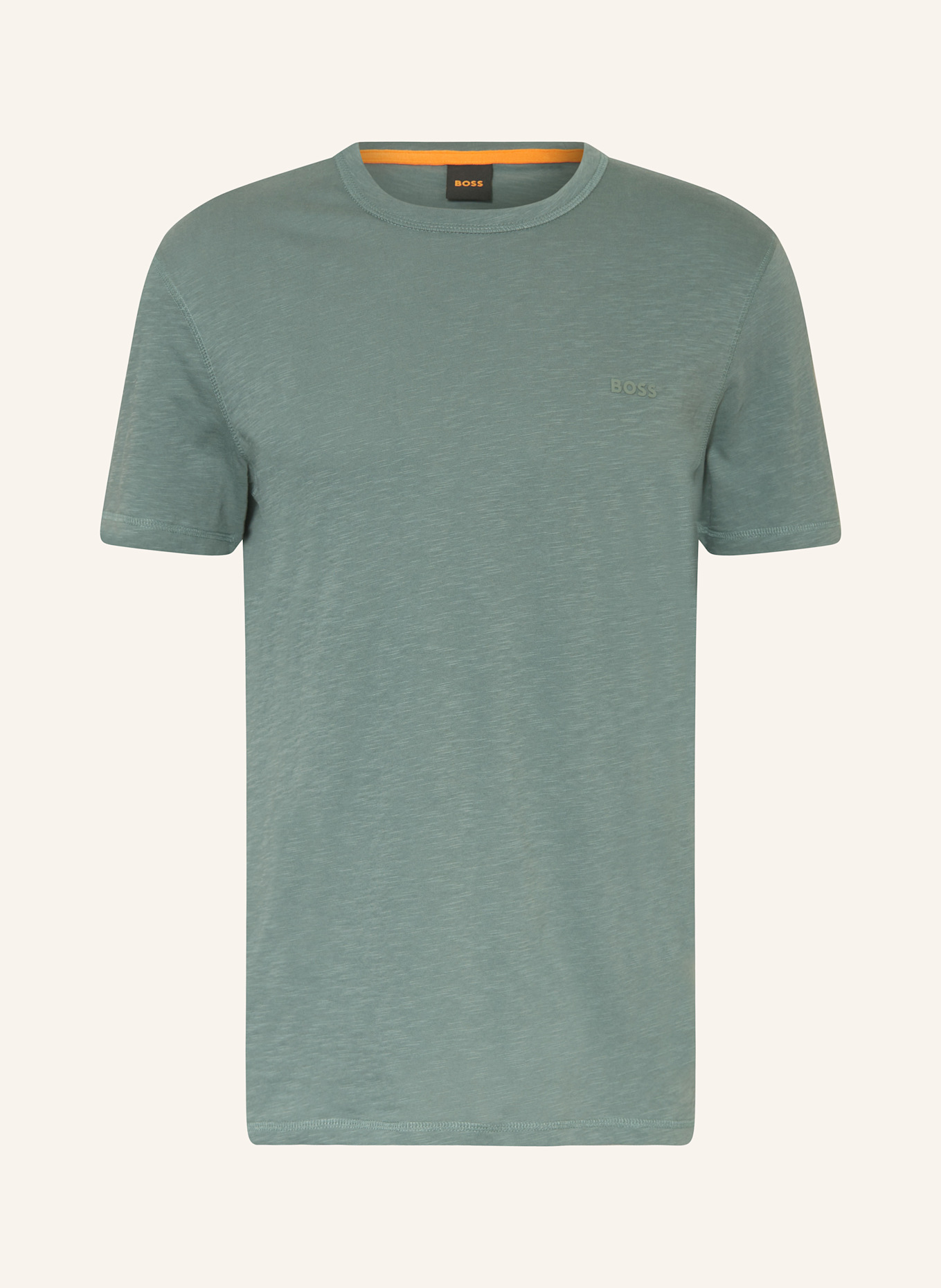 BOSS T-shirt TEGOOD, Color: GREEN (Image 1)