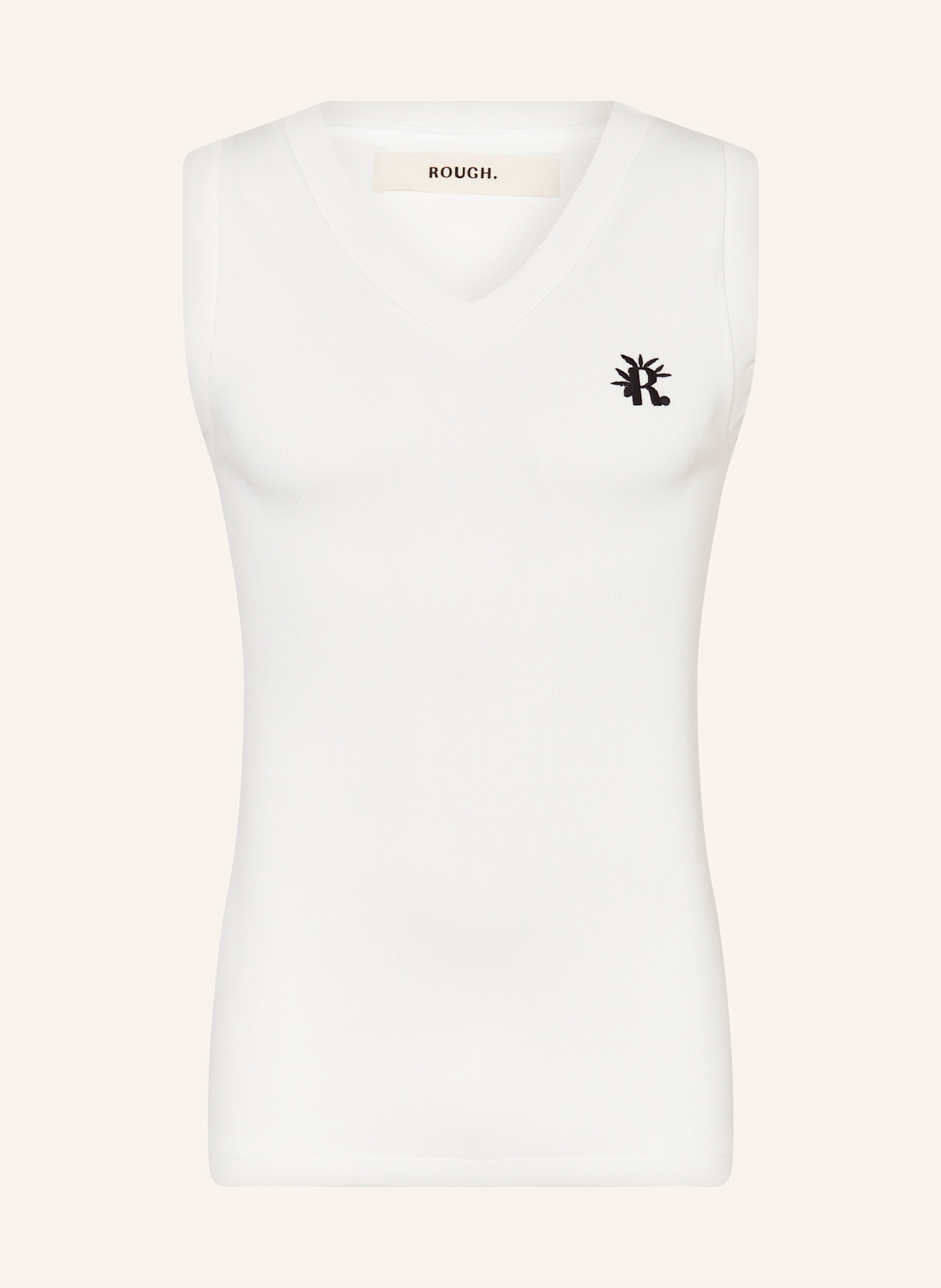 rough. Tanktop, Farbe: WEISS (Bild 1)