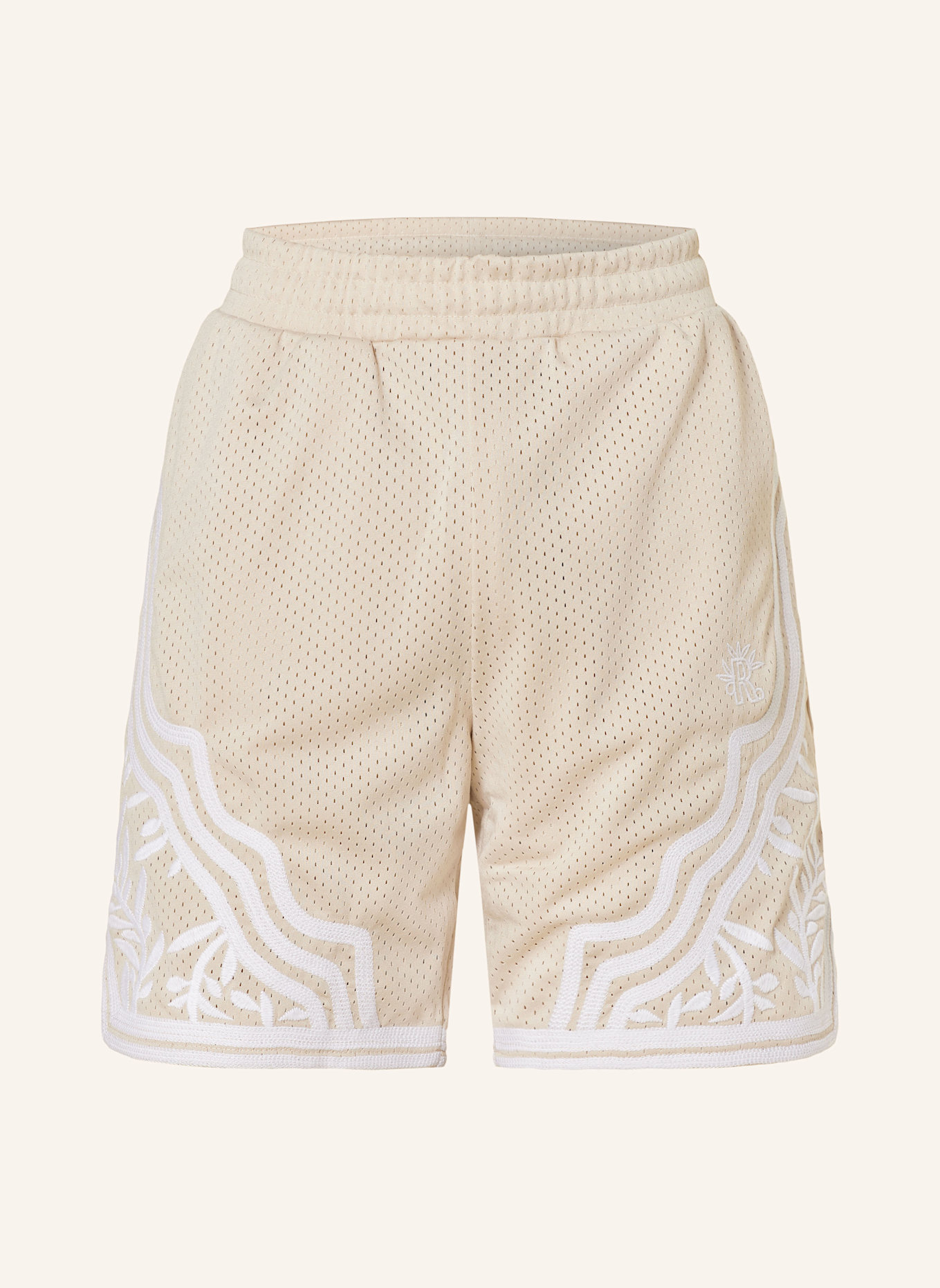 rough. Mesh-Shorts MESH 1988 ORIGINAL: BEIGE / WEISS