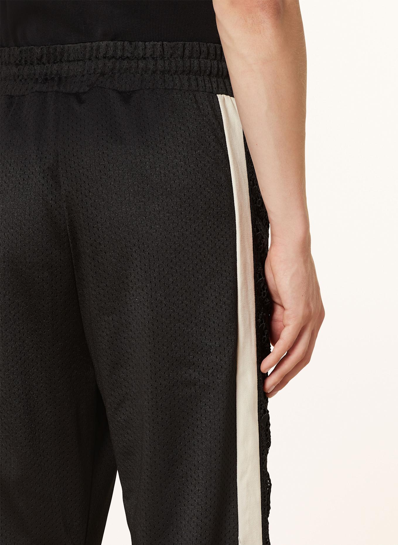 rough. Track Pants CREST mit Galonstreifen und Spitze, Farbe: SCHWARZ (Bild 6)