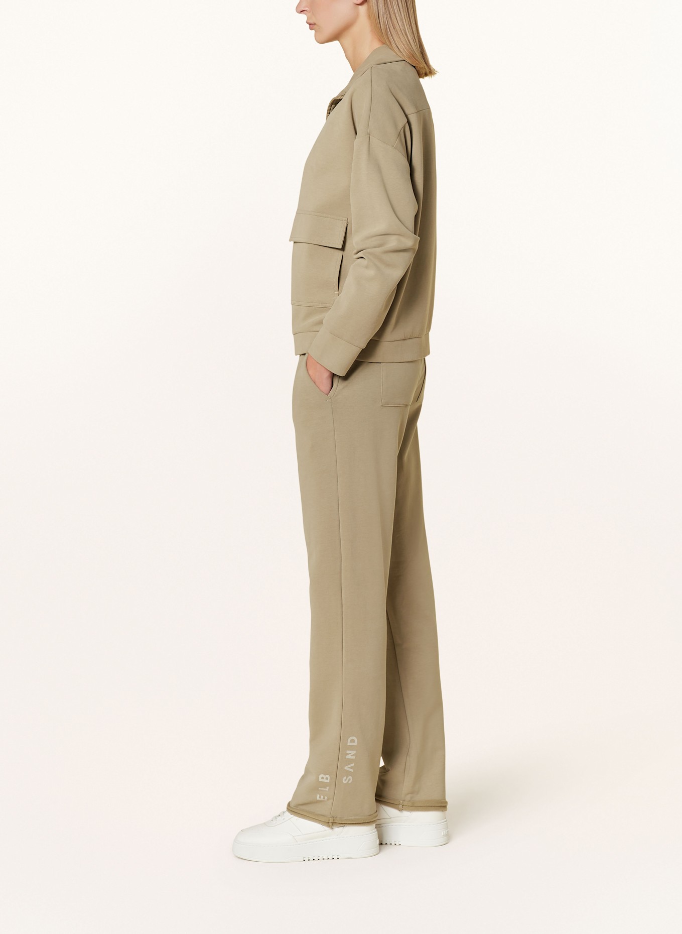 ELBSAND Sweatpants BEKKA: OLIV