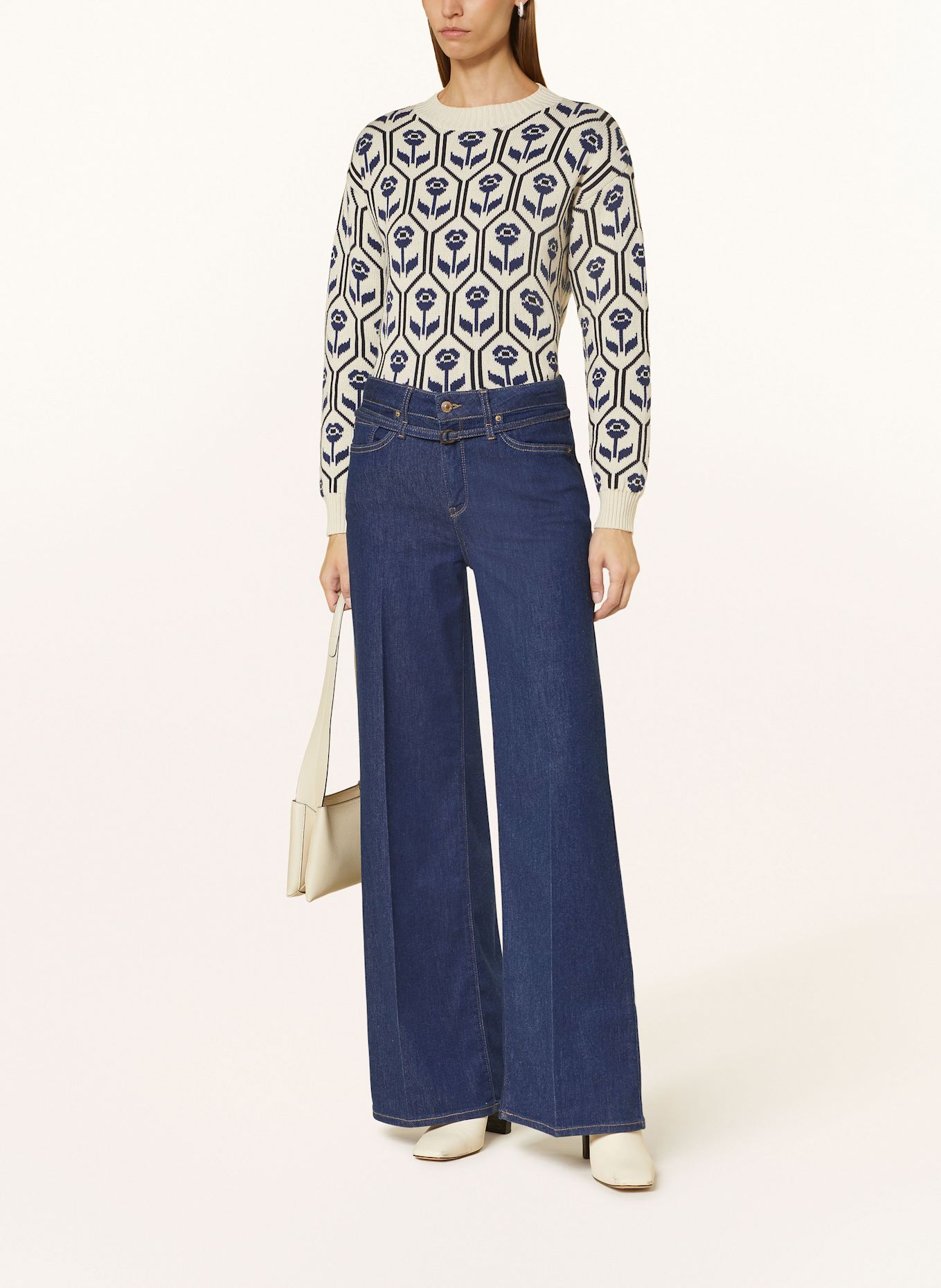 RAFFAELLO ROSSI Flared jeans SVENTY B, Color: 890 MARINE (Image 2)