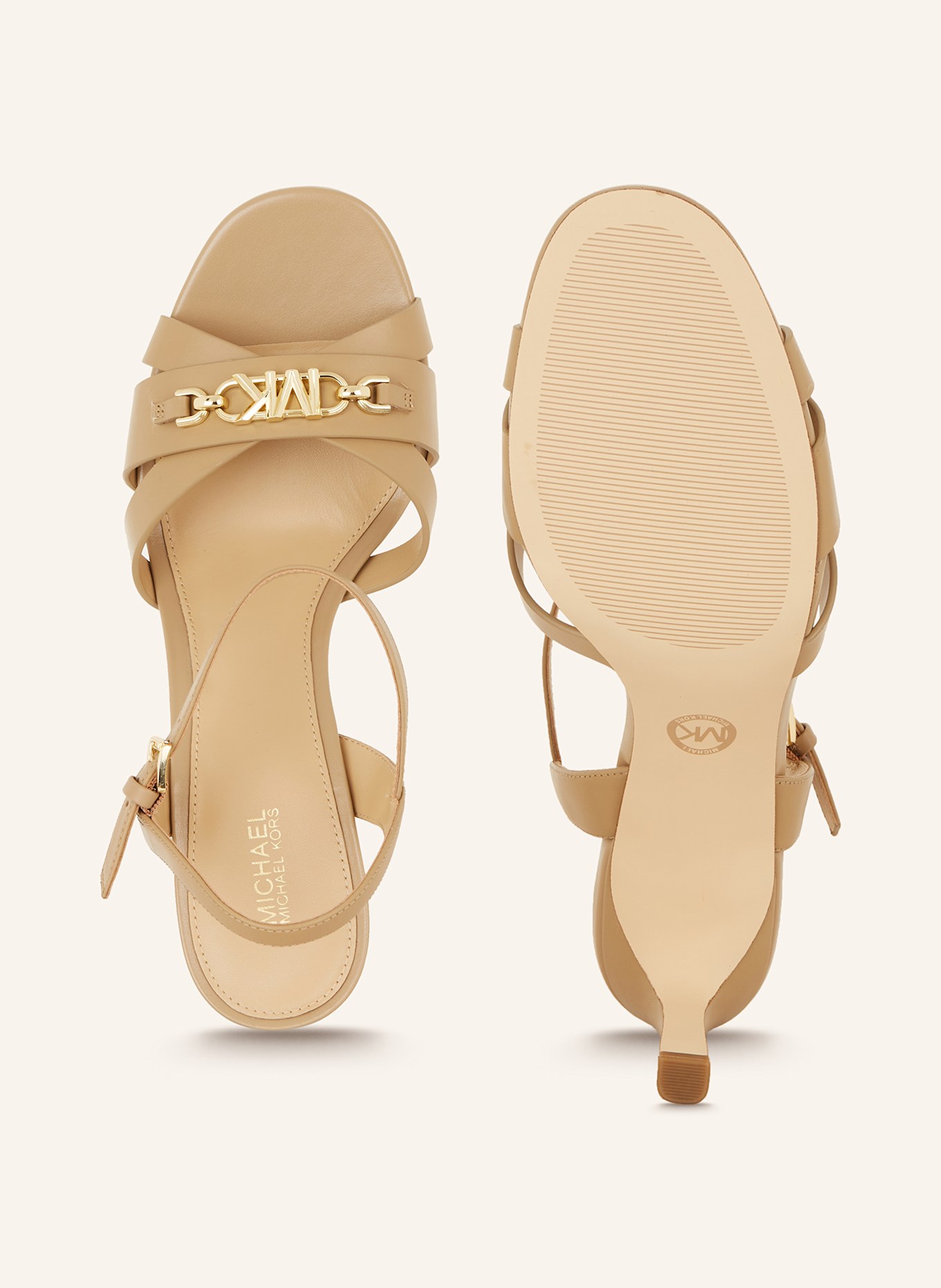 MICHAEL KORS Sandaletten TIFFANIE: 222 CAMEL