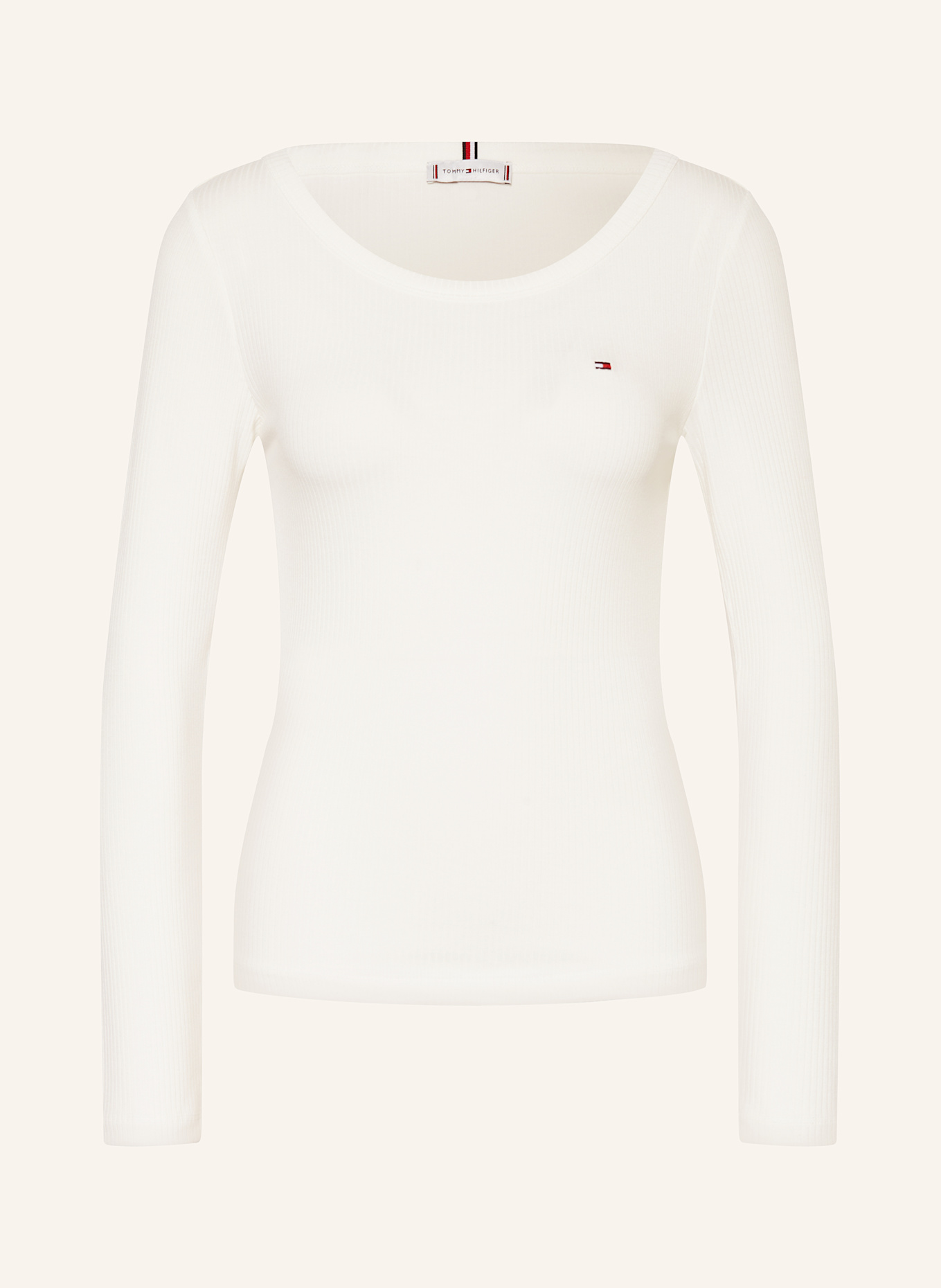 TOMMY HILFIGER Longsleeve, Farbe: ECRU (Bild 1)