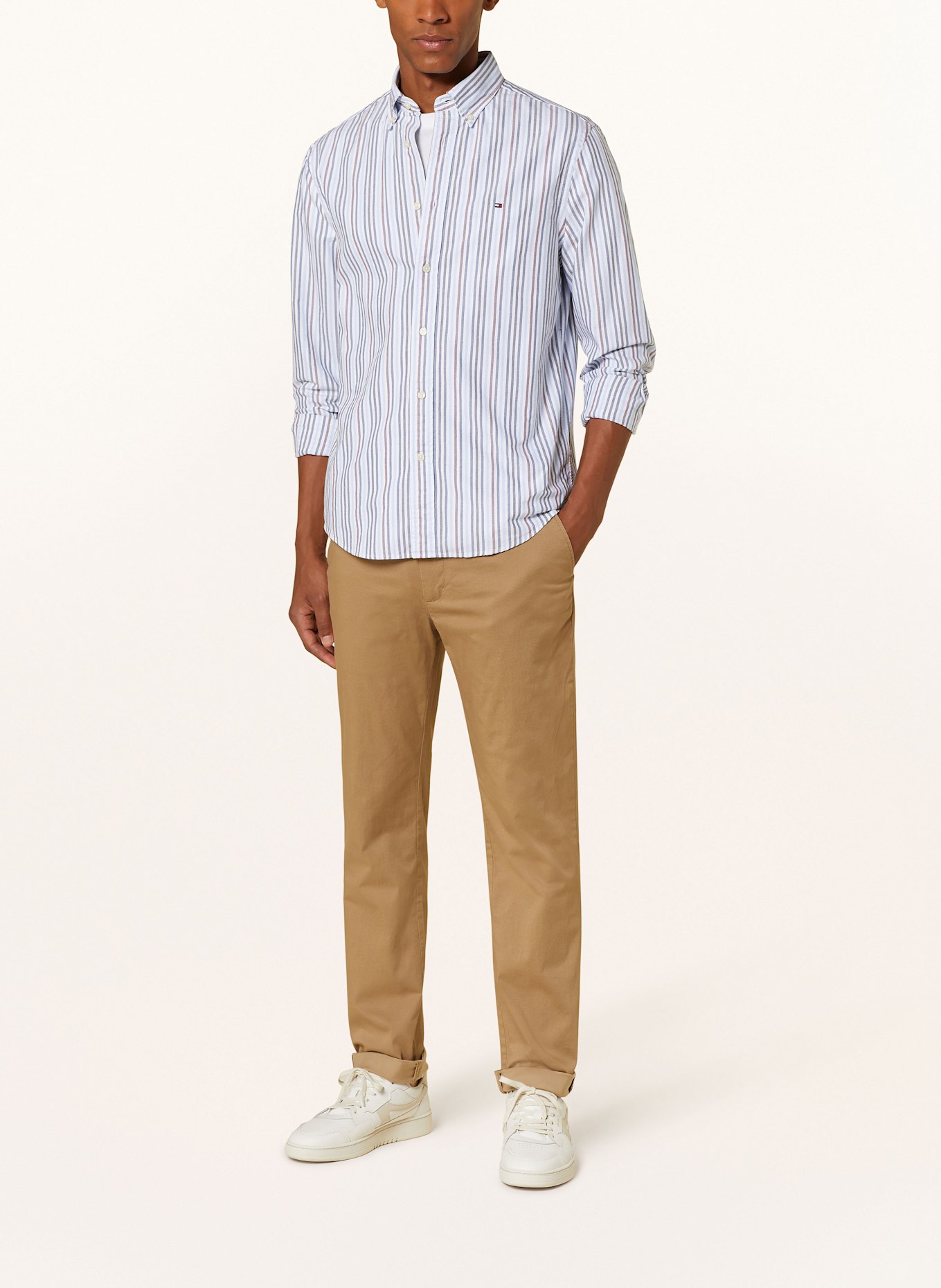 TOMMY HILFIGER Chino DENTON straight fit in beige