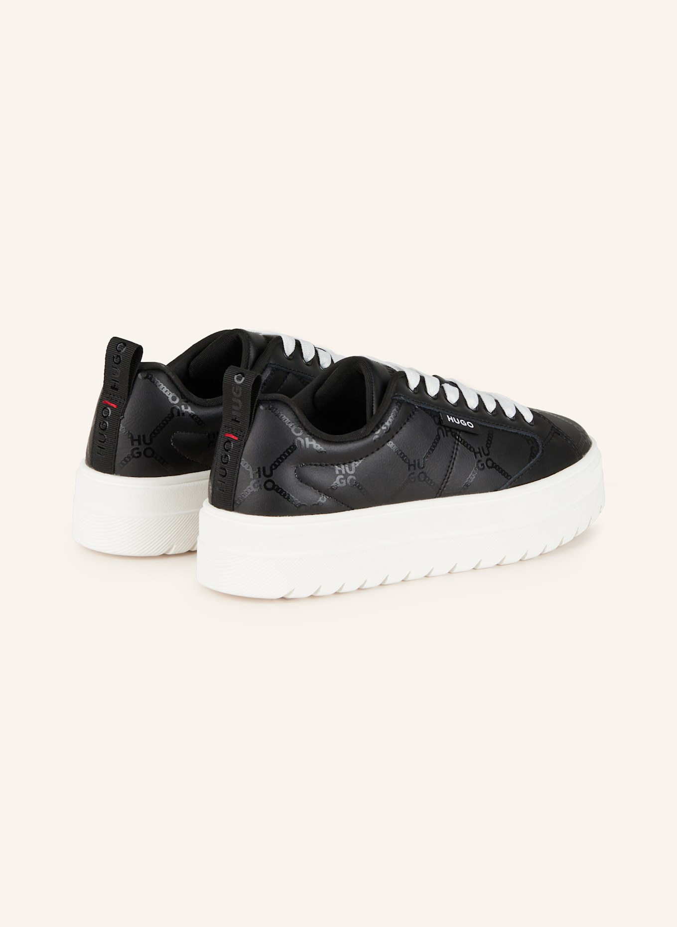 Black hugo boss sneakers deals