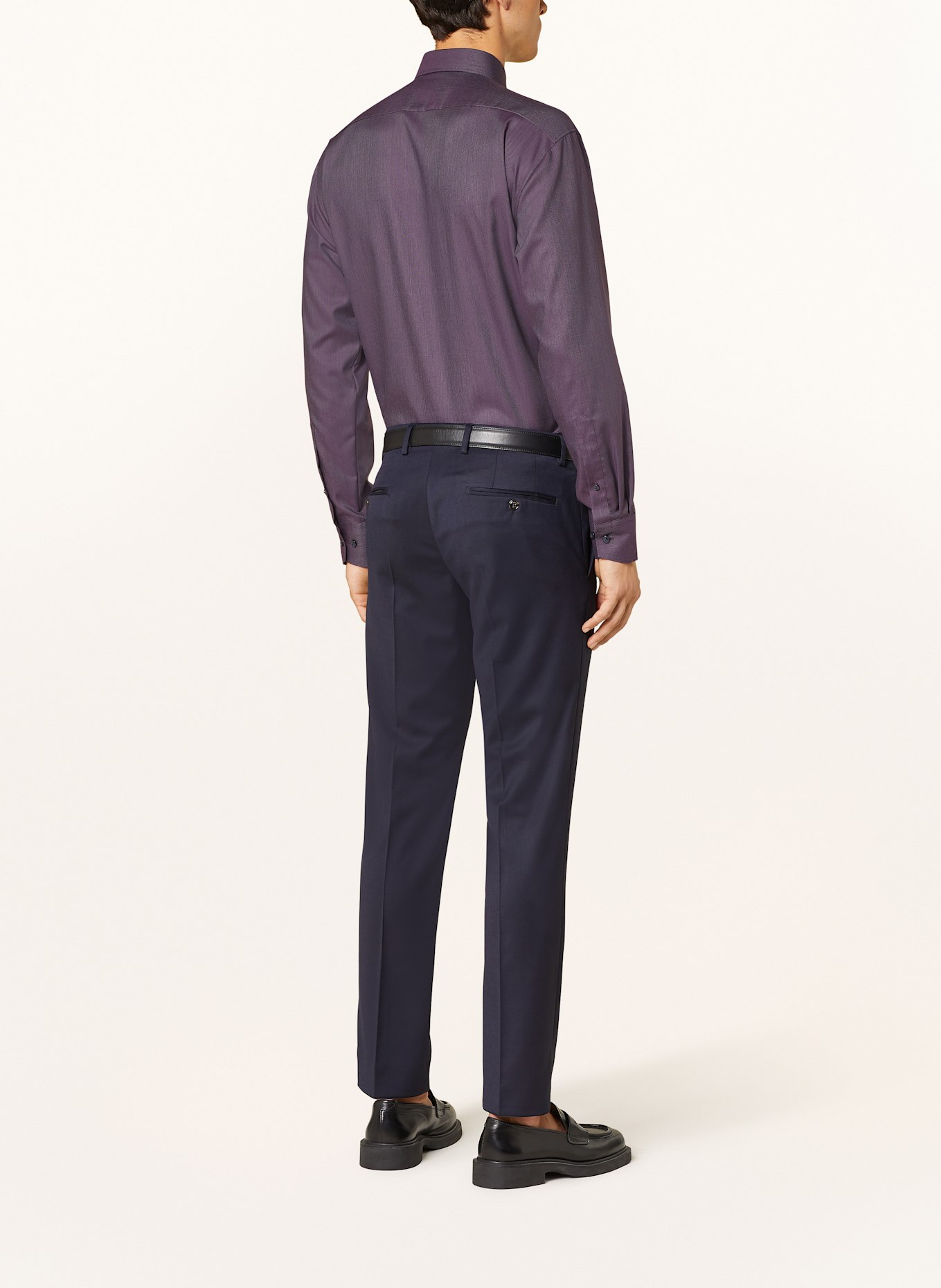 OLYMP Hemd Luxor comfort fit: DUNKELLILA