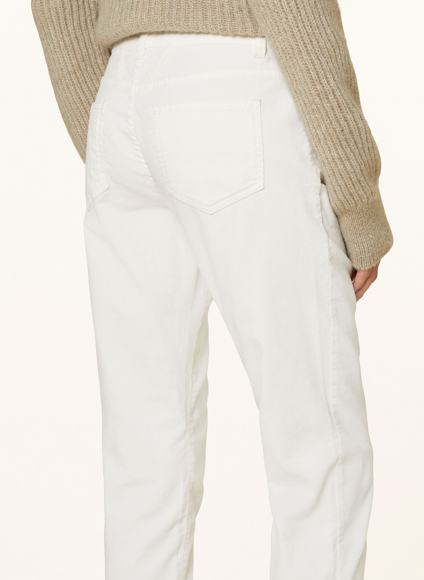 CLOSED Corduroy pants BAKER, Color: ECRU (Image 6)