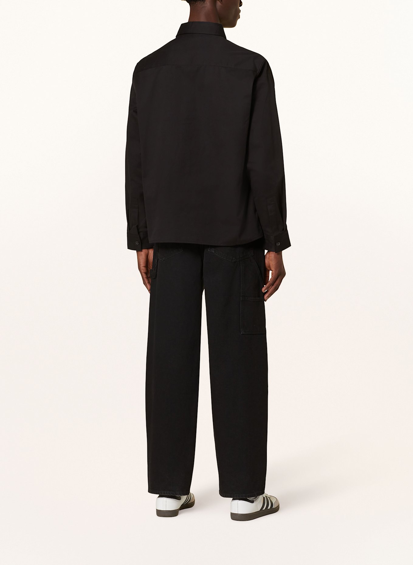 HUGO Overshirt EKYNONE: SCHWARZ