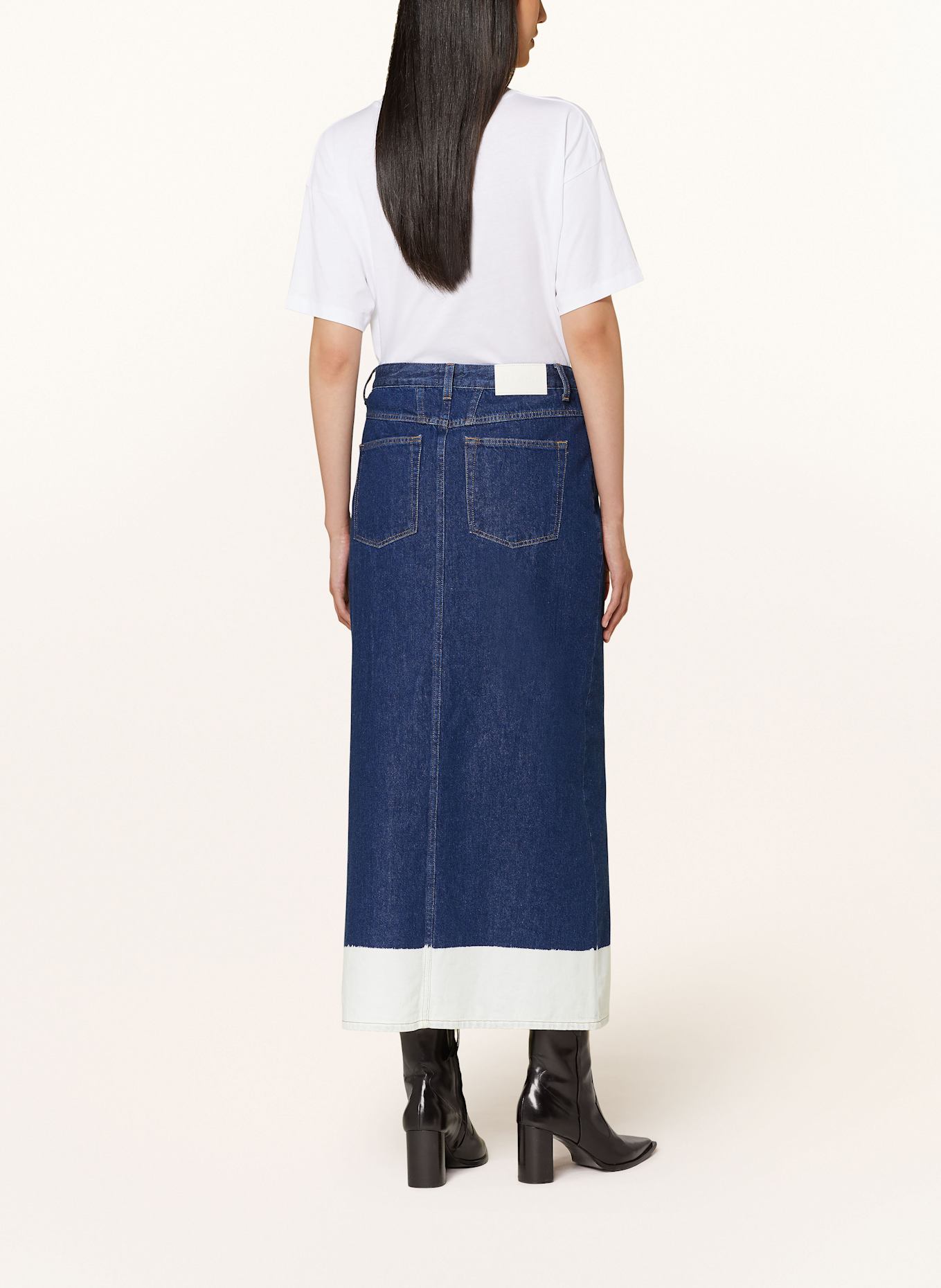 CLOSED Jeansrock, Farbe: MBL MID BLUE (Bild 3)