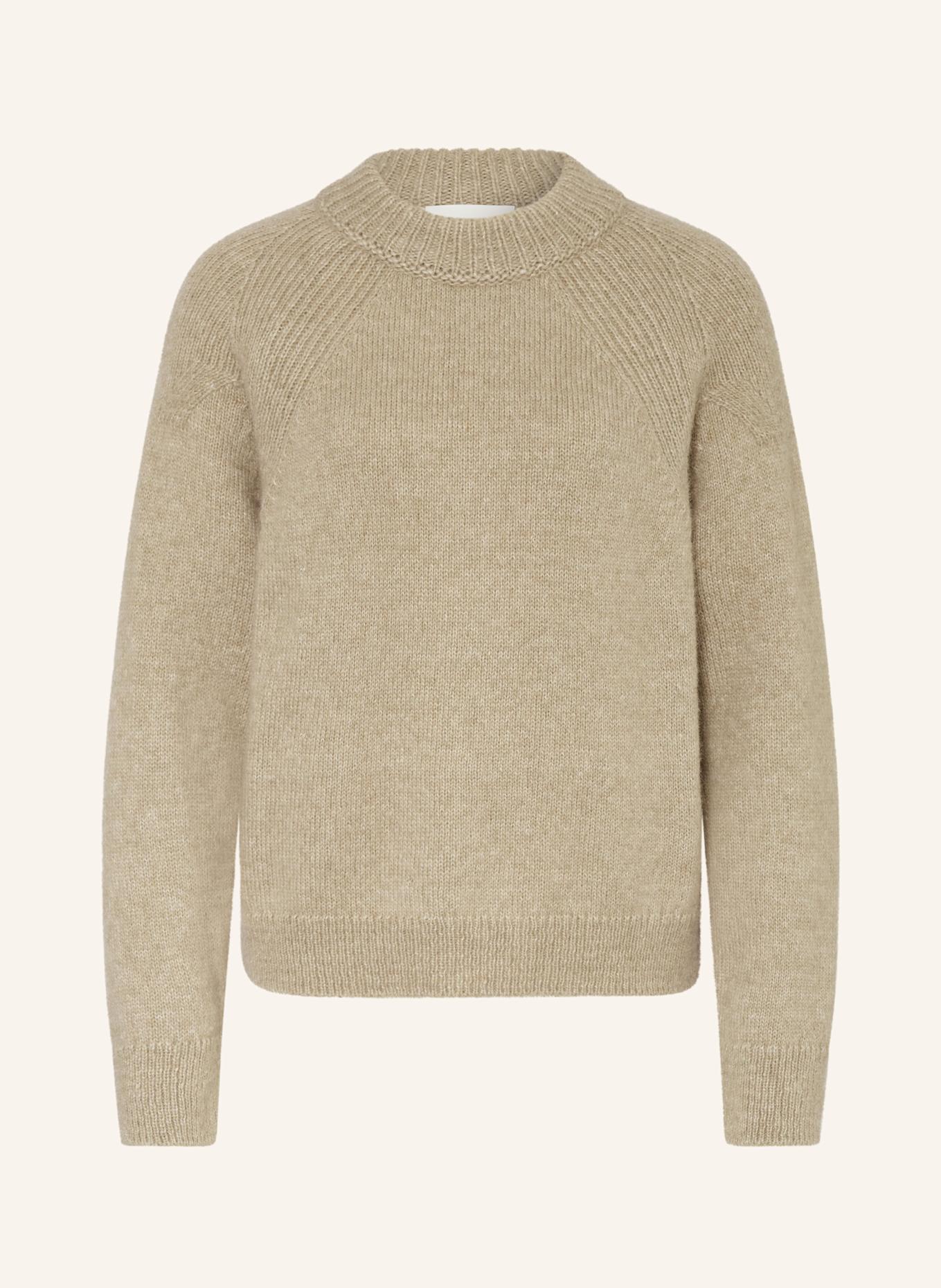 CLOSED Philosophy Di Lorenzo Serafini cropped pinstripe shirt, Farbe: HELLGRÜN/ BEIGE (Bild 1)
