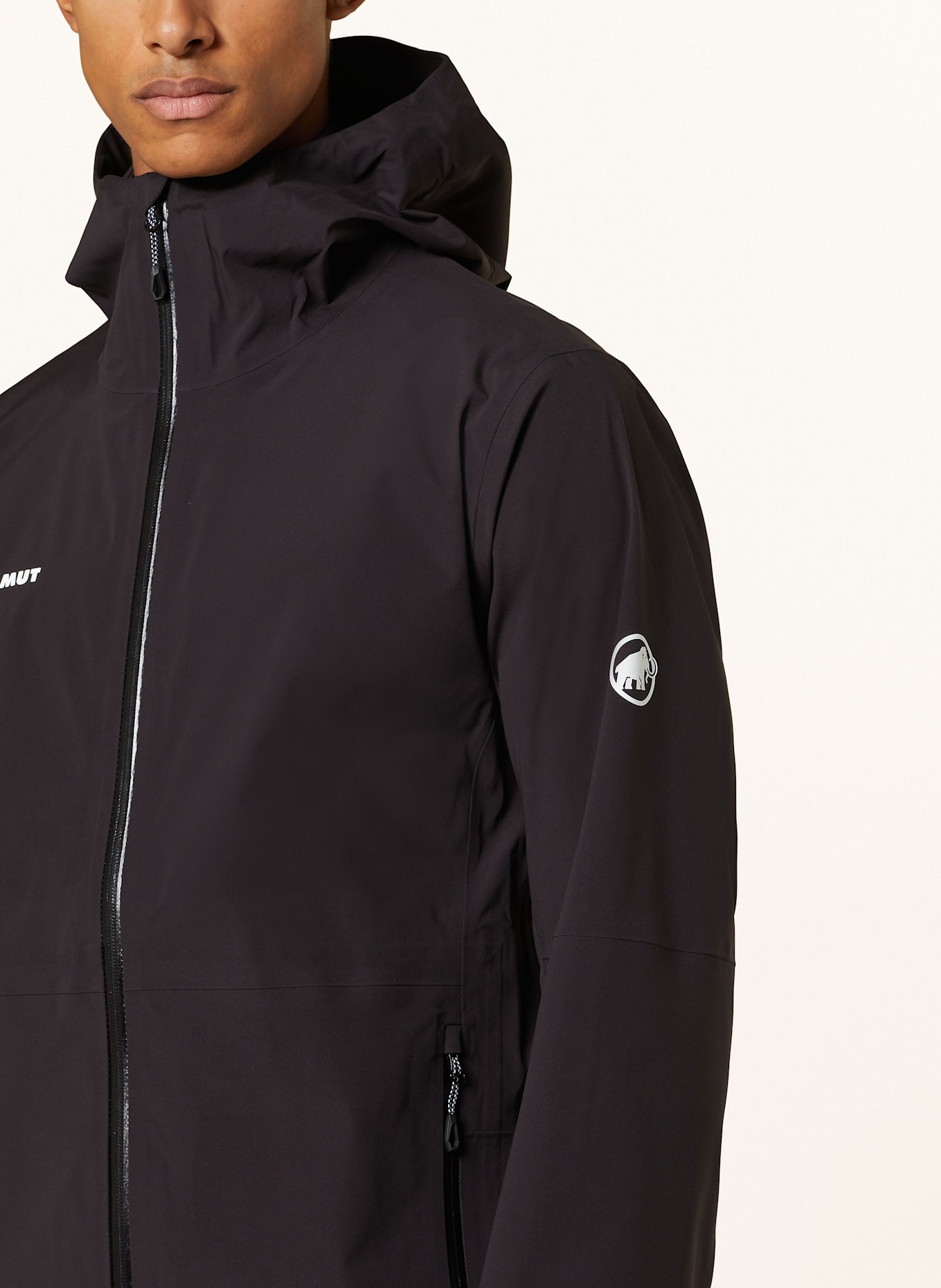 MAMMUT LINARD GUIDE HS hardshell jacket: BLACK