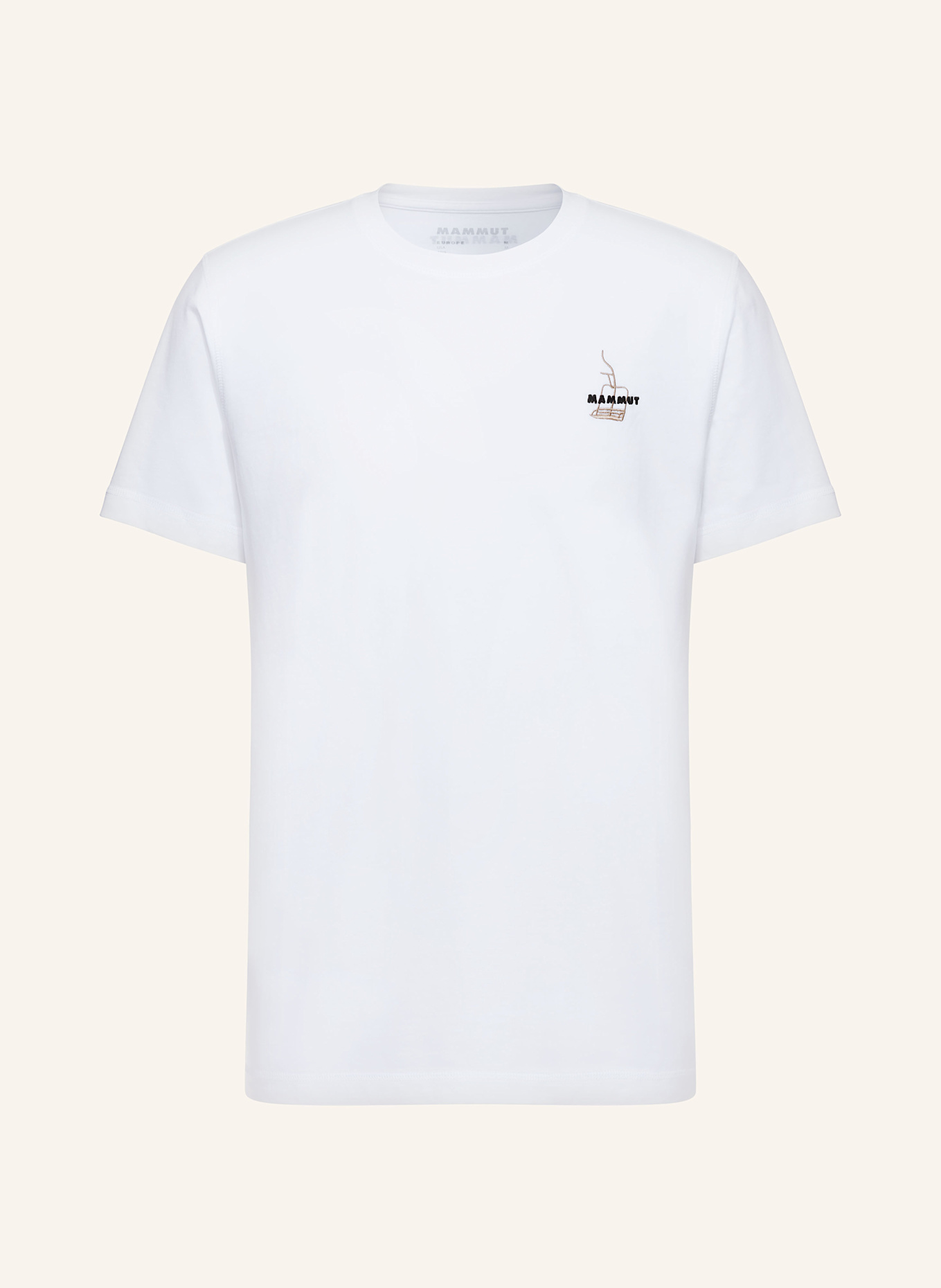 MAMMUT T-shirt MAMMUT CORE, Color: WHITE (Image 1)