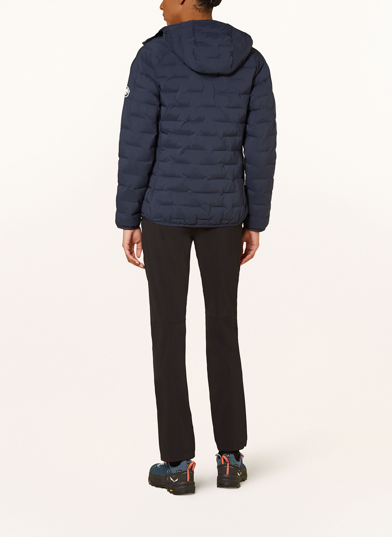 MAMMUT Quilted jacket SENDER IN, Color: DARK BLUE (Image 3)