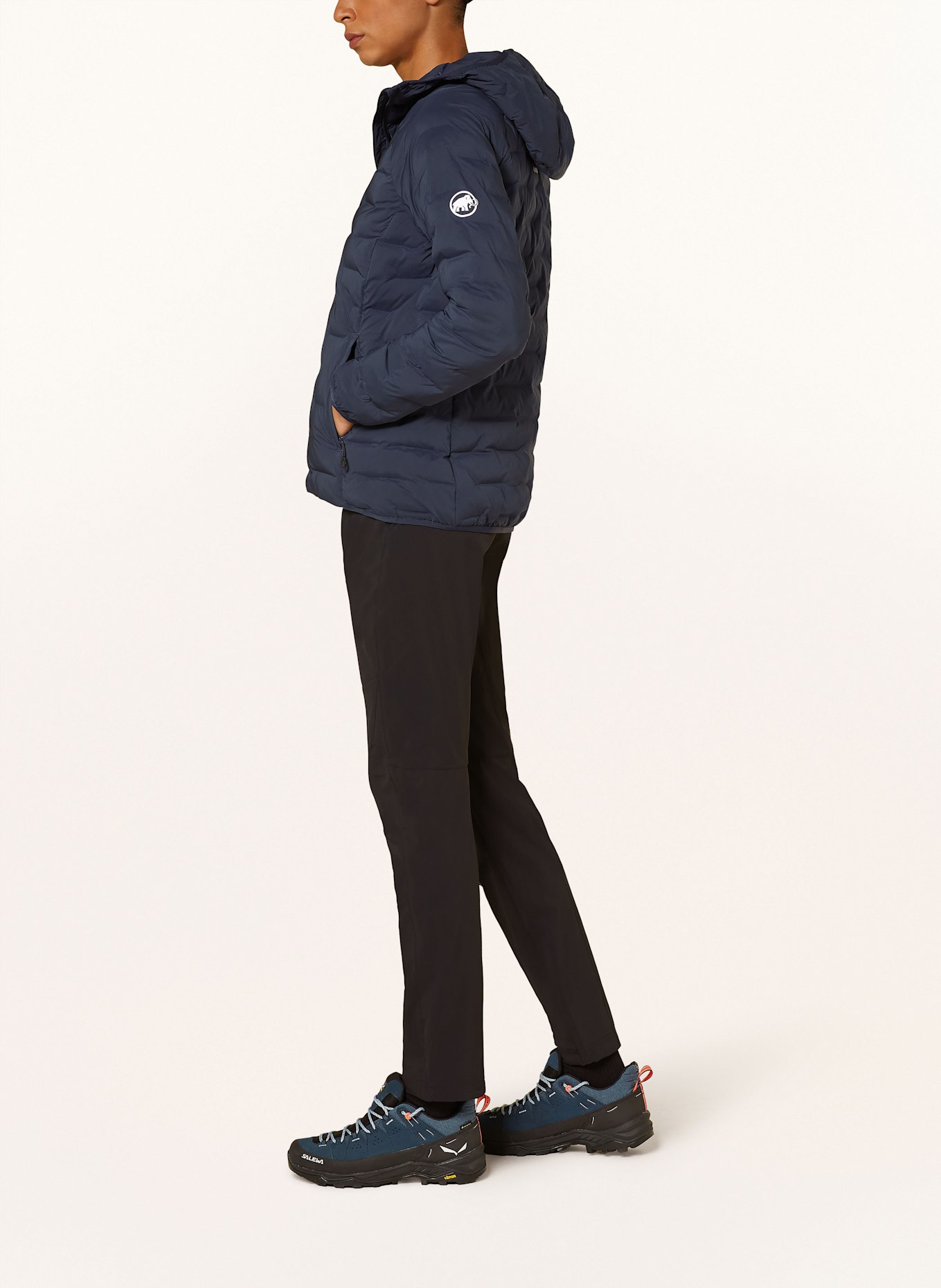 MAMMUT Quilted jacket SENDER IN, Color: DARK BLUE (Image 4)