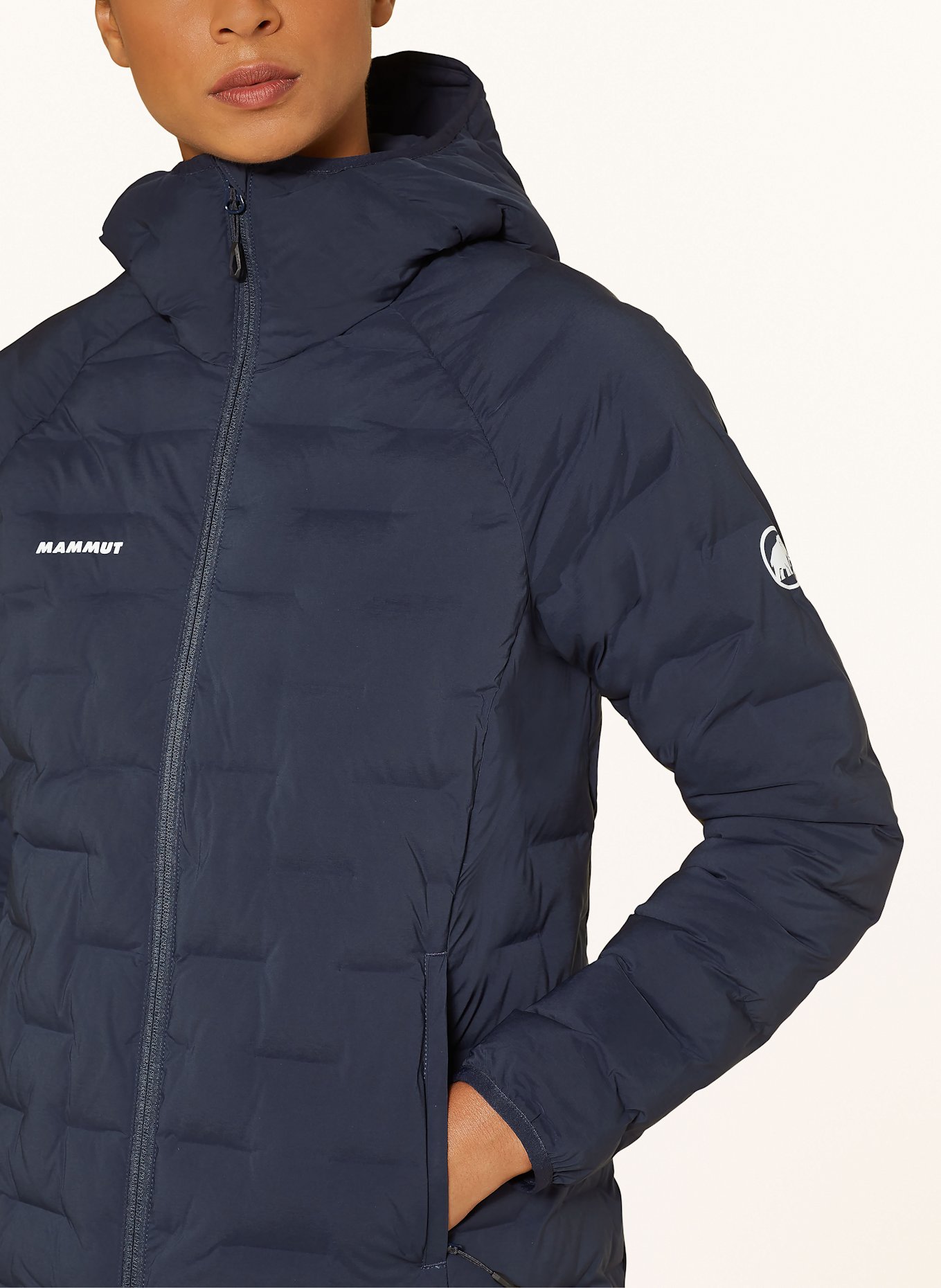 MAMMUT Quilted jacket SENDER IN, Color: DARK BLUE (Image 5)