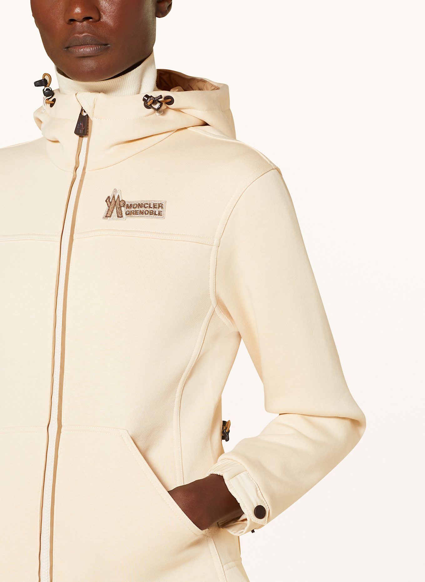 MONCLER GRENOBLE Midlayer-Jacke: BEIGE