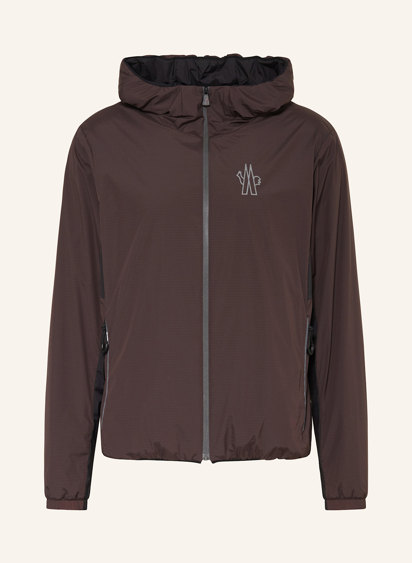 MONCLER GRENOBLE Funktionsjacke BISSEN: DUNKELBRAUN