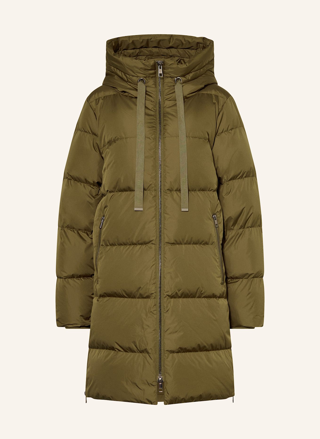 Rich & Royal Daunenmantel BIG PUFFER: OLIV