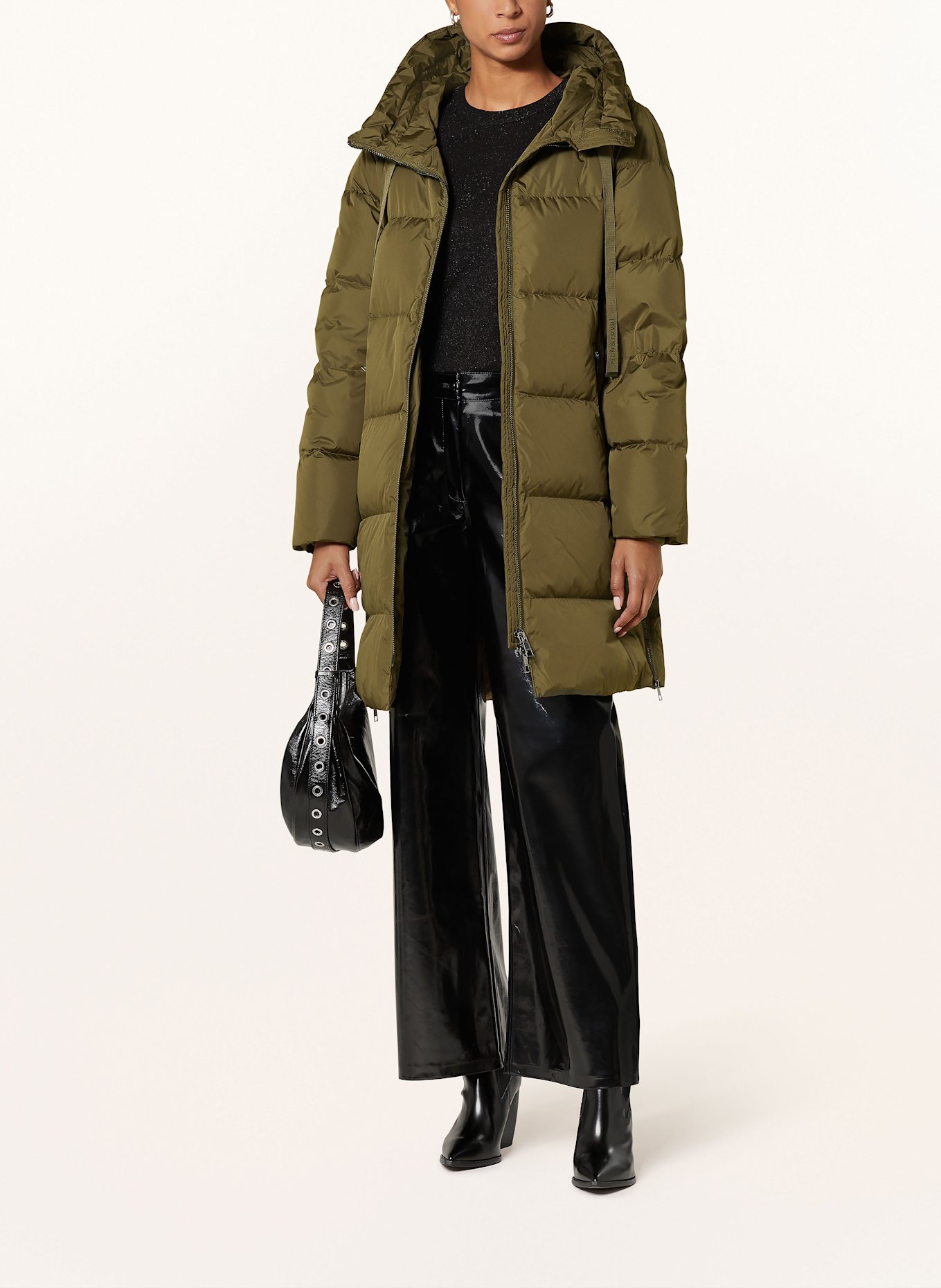 Rich & Royal Daunenmantel BIG PUFFER: OLIV