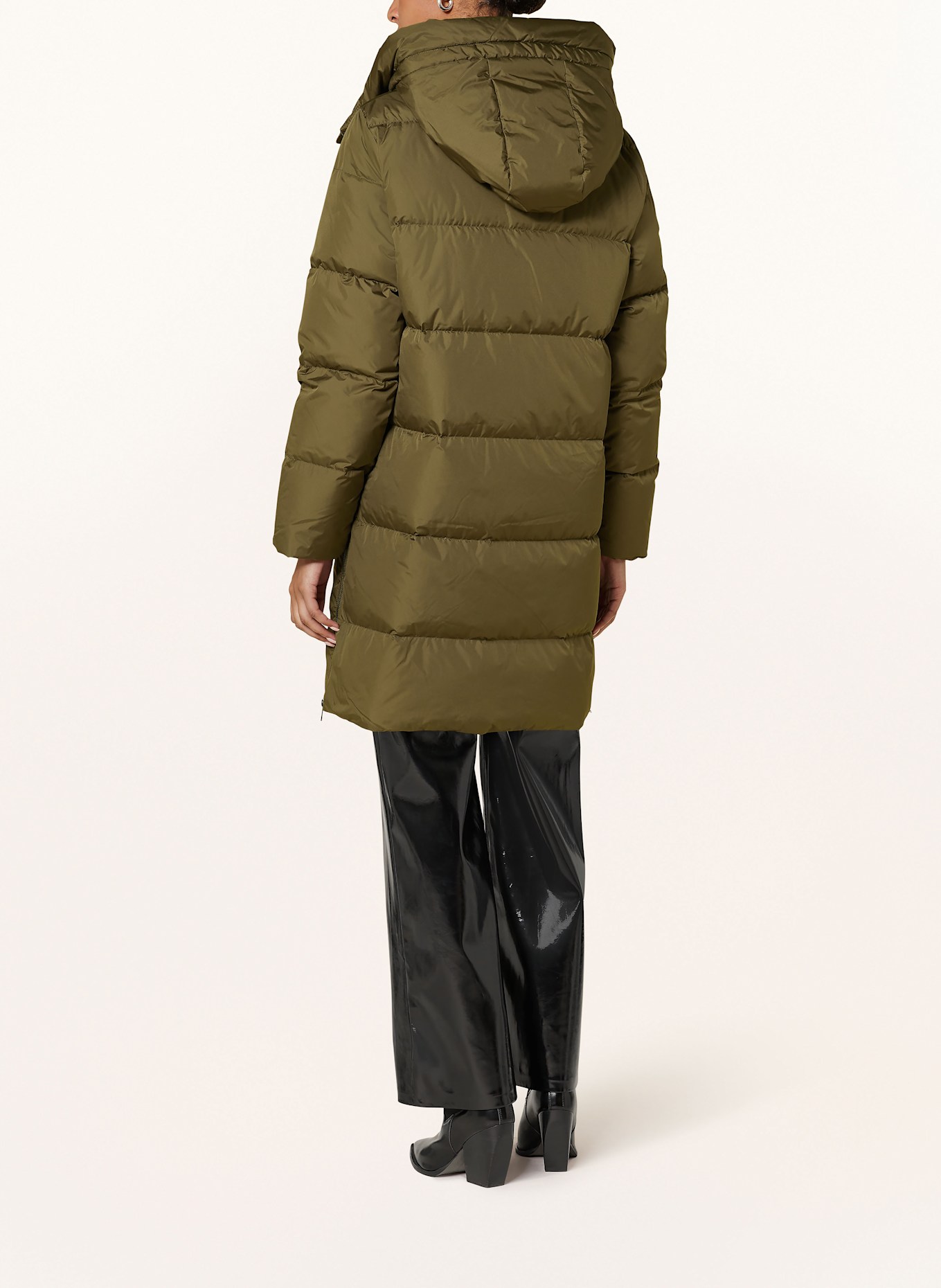 Rich & Royal Daunenmantel BIG PUFFER: OLIV