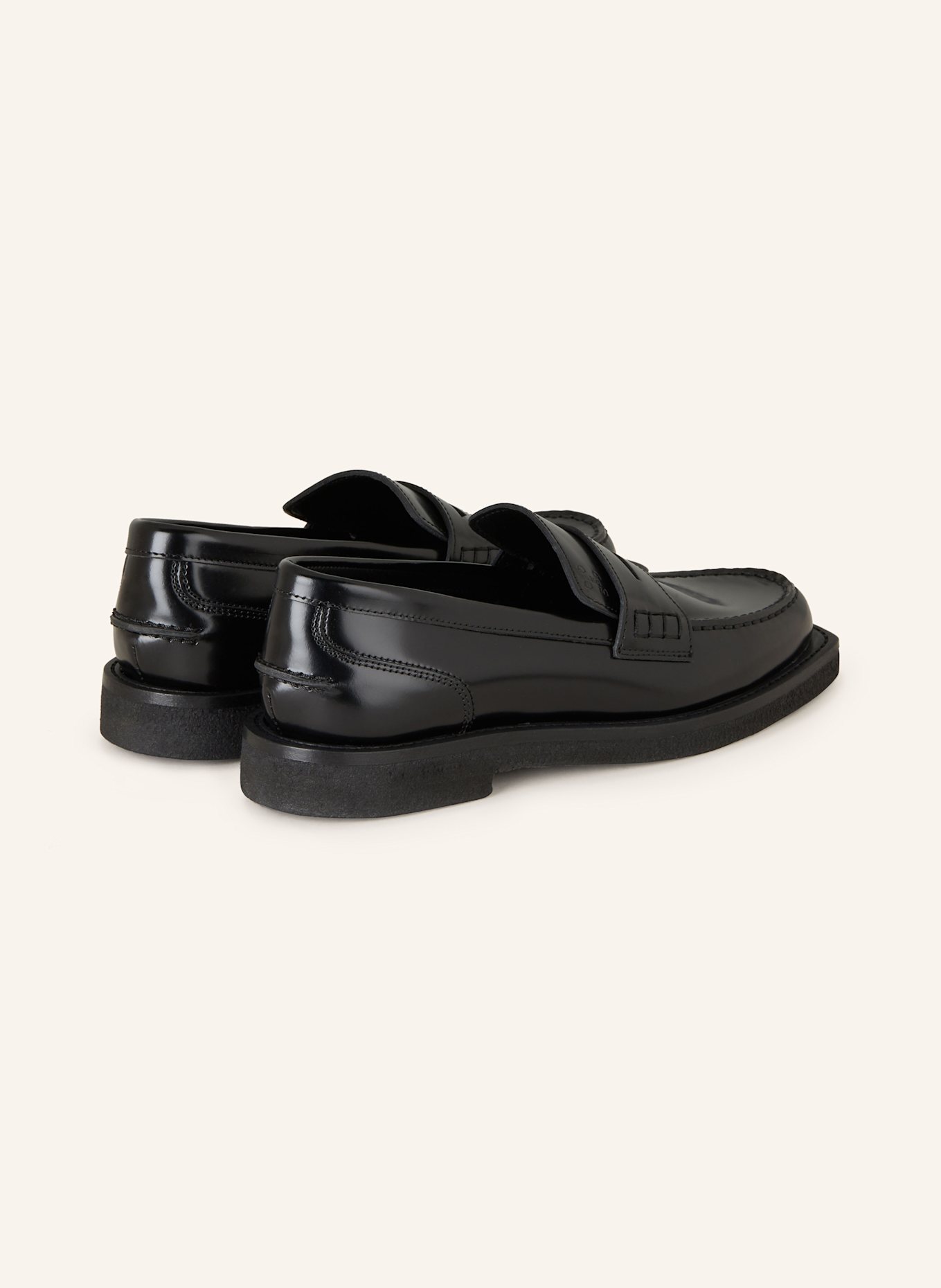 CLOSED Penny loafers, Color: BLACK (Image 2)