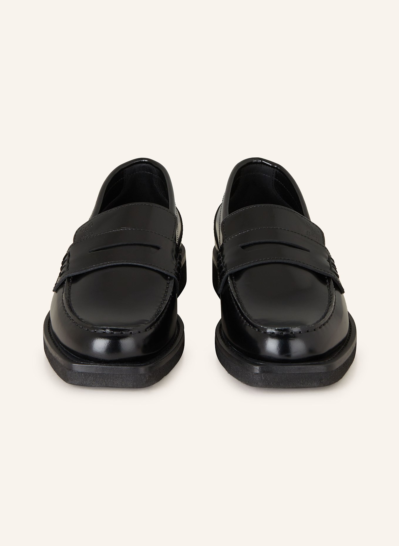 CLOSED Penny loafers, Color: BLACK (Image 3)