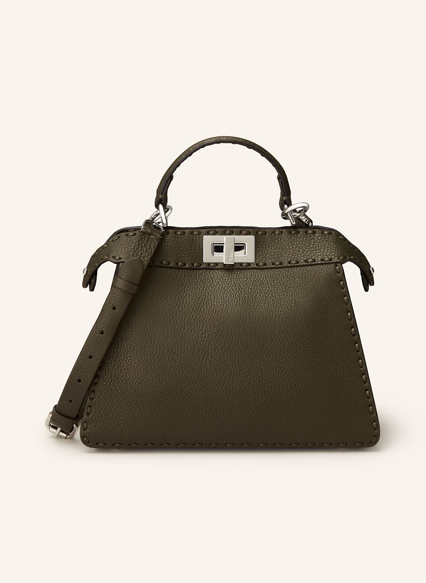 FENDI Handtasche PEEKABOO ISEEU SMALL in khaki