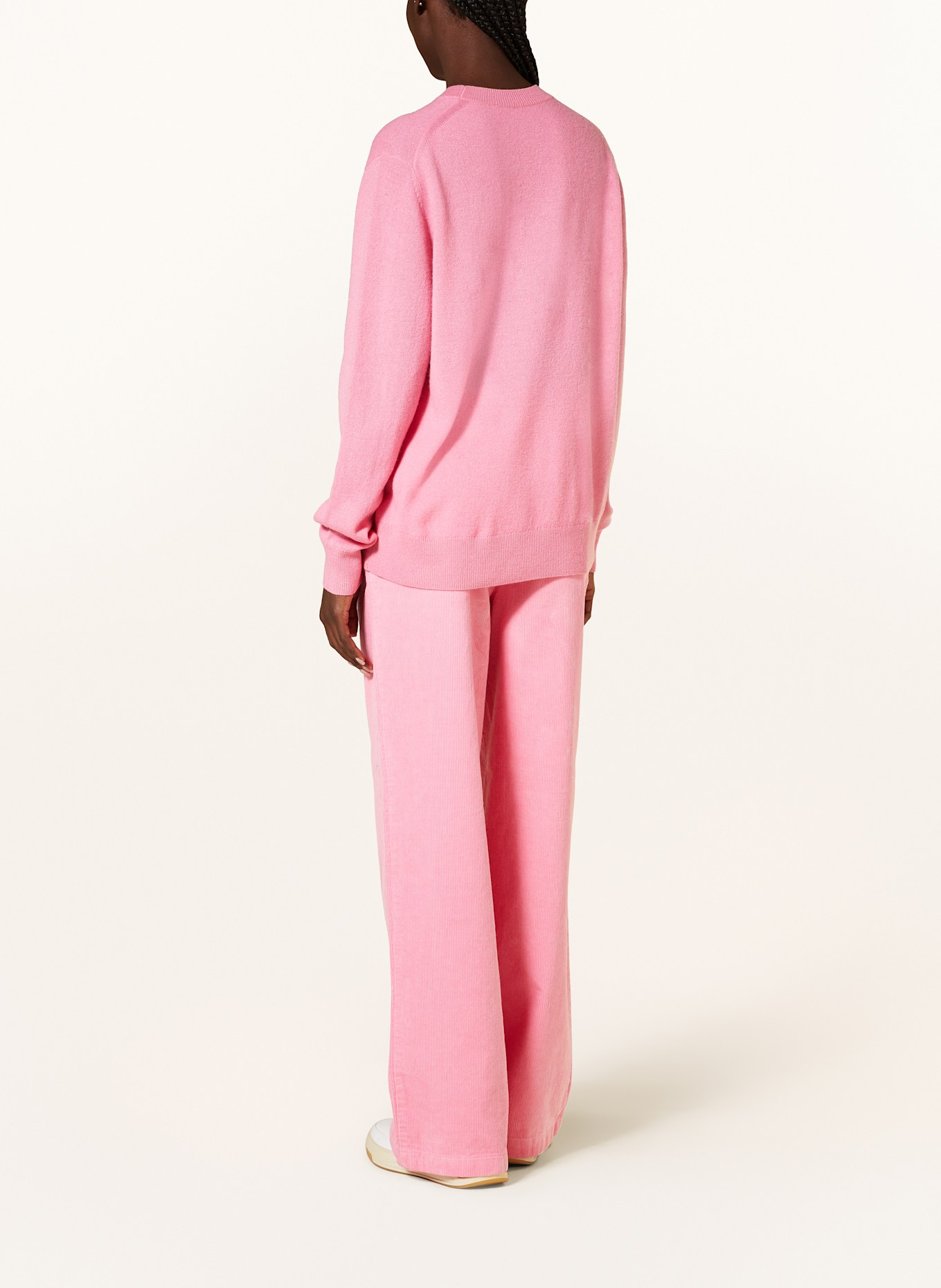 Acne Studios Pullover mit Schmucksteinen: PINK